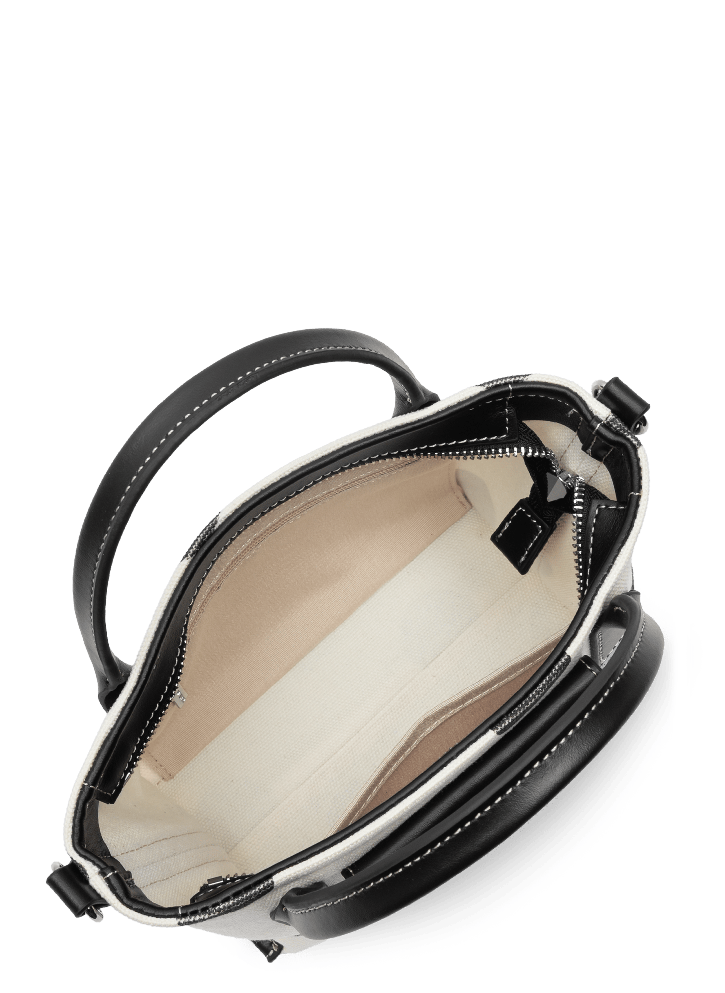Mini sac cabas main - canvas kba LANCASTER Beige