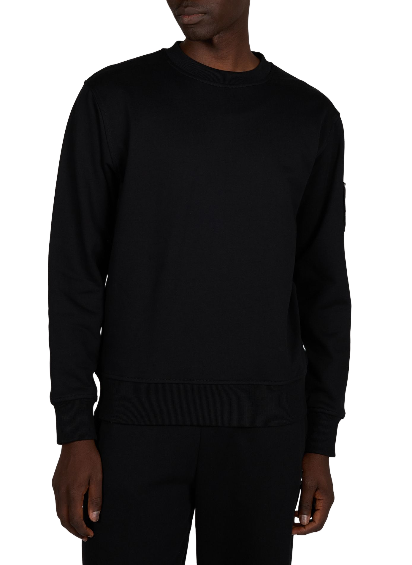 Cotton Caspian Sweatshirt MOOSE KNUCKLES Black