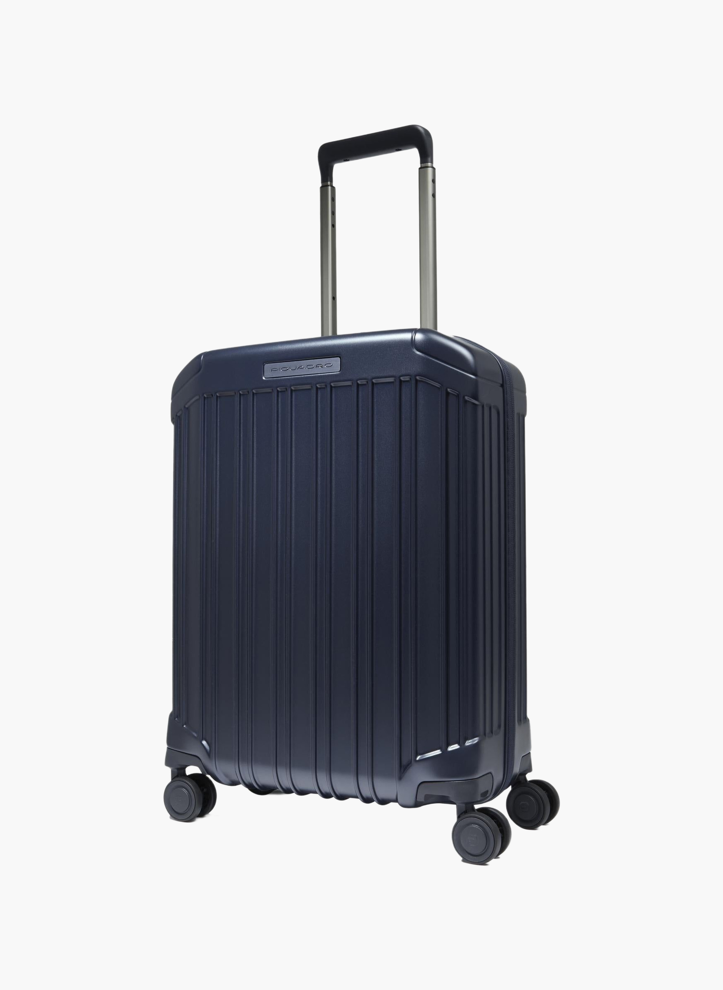 Valise cabine à 4 roues PIQUADRO Bleu