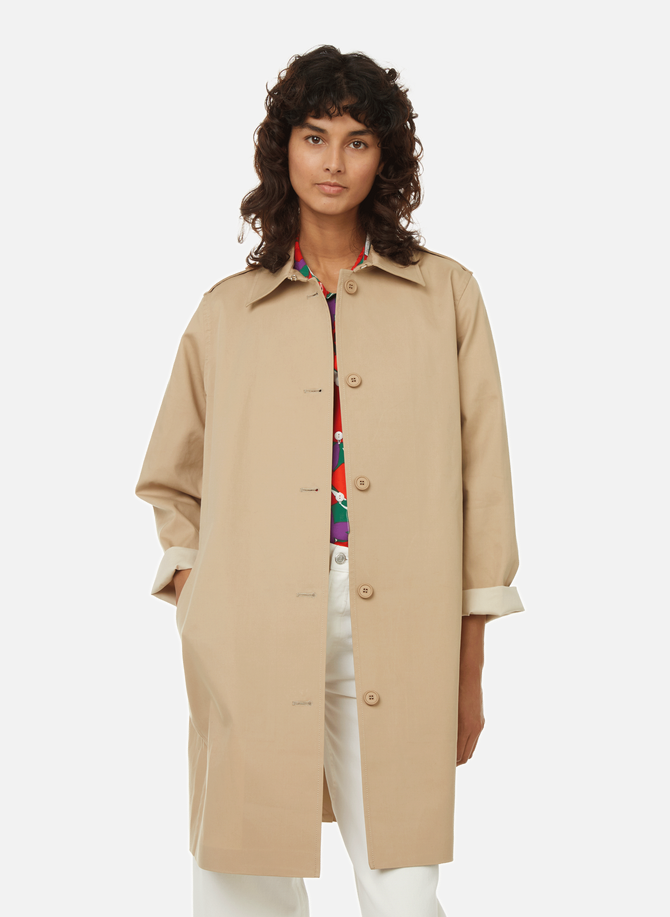 Justine cotton canvas trench coat A.P.C.