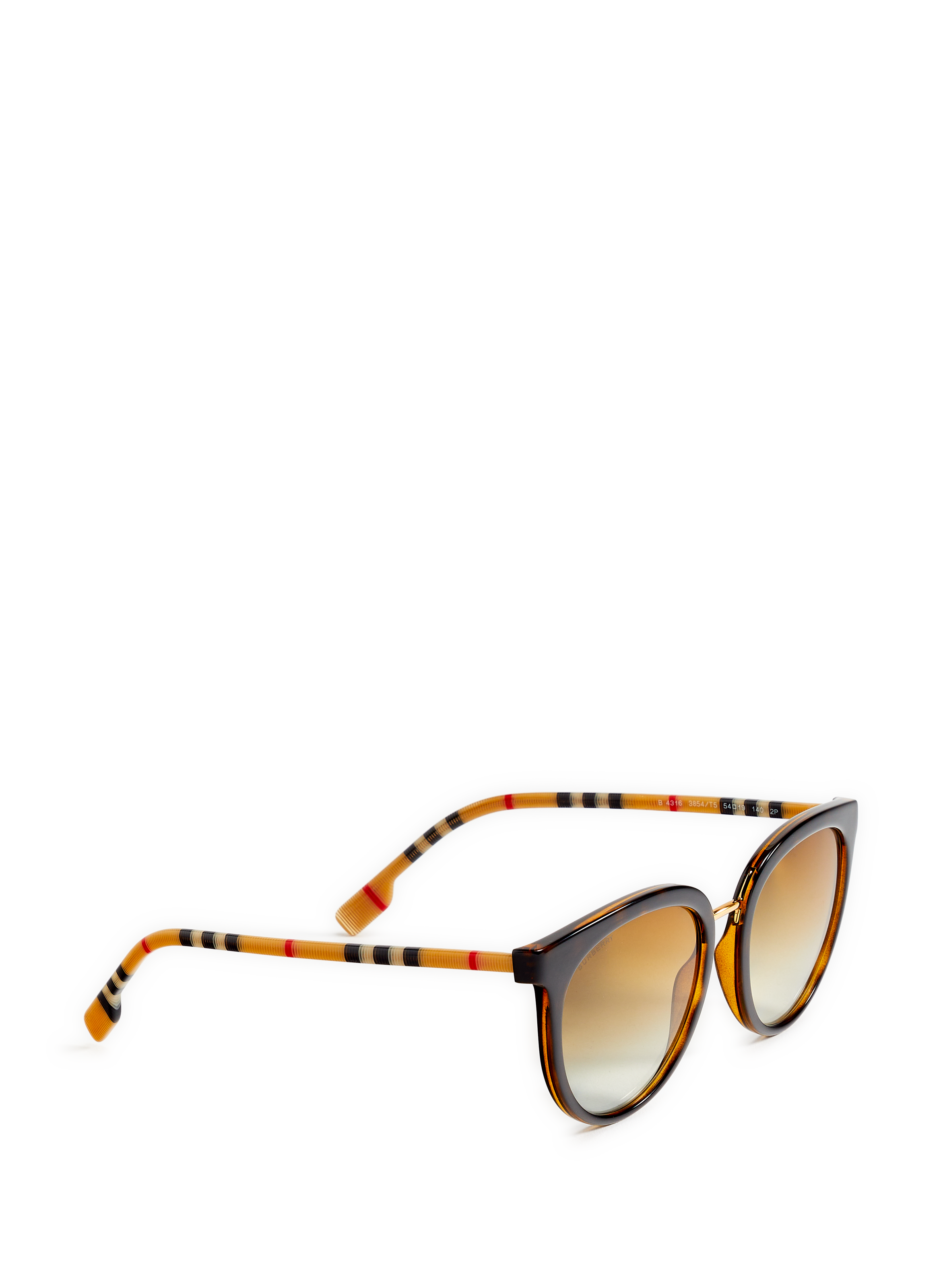 Lunettes de soleil motif Check