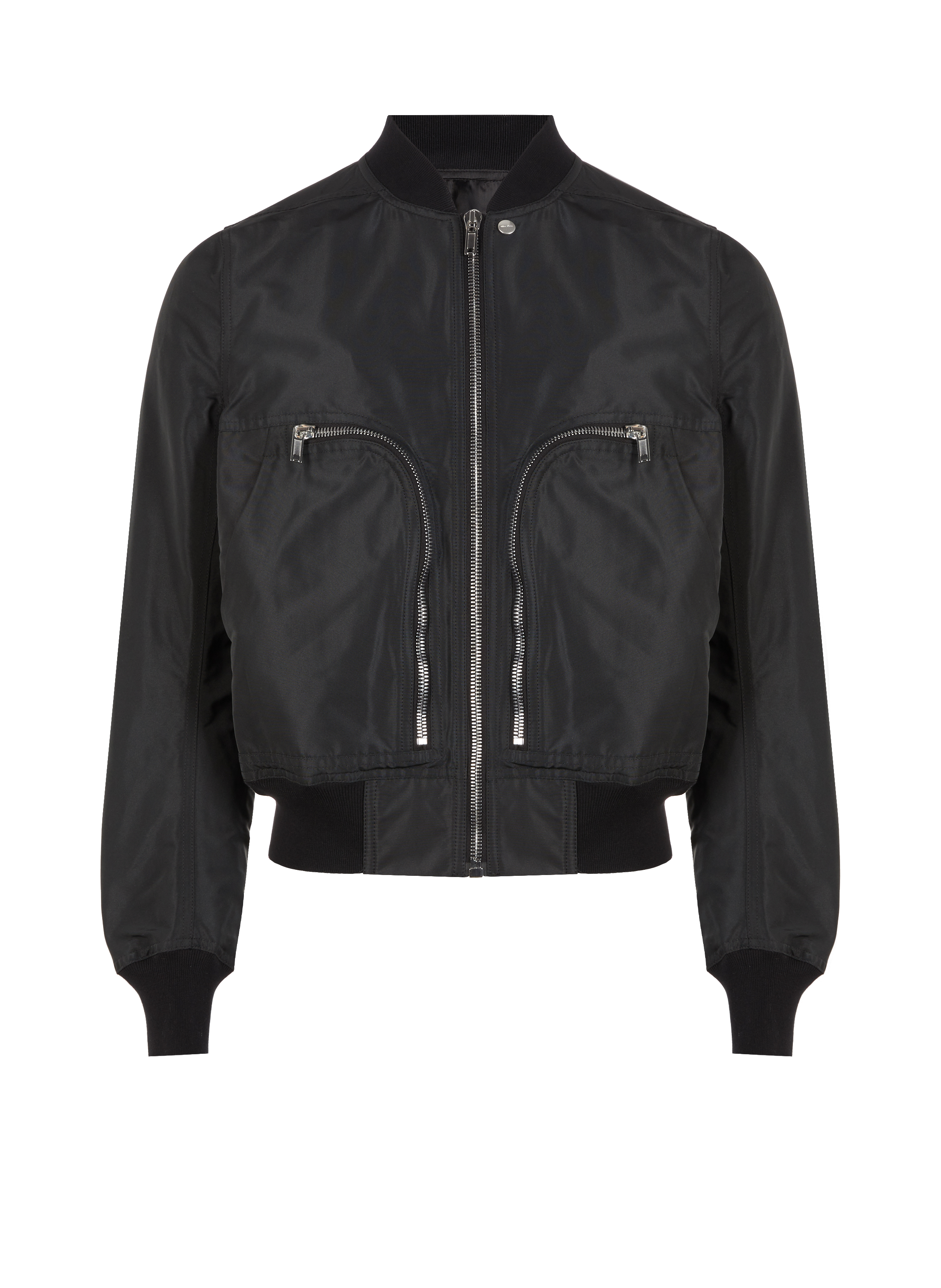 Plain bomber jacket RICK OWENS Black
