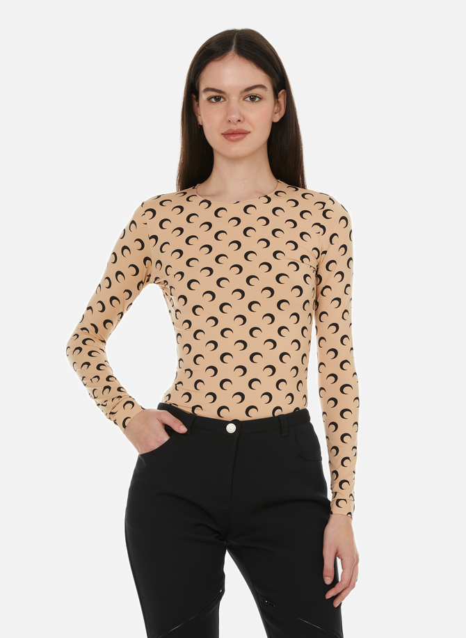 Top with moon pattern MARINE SERRE