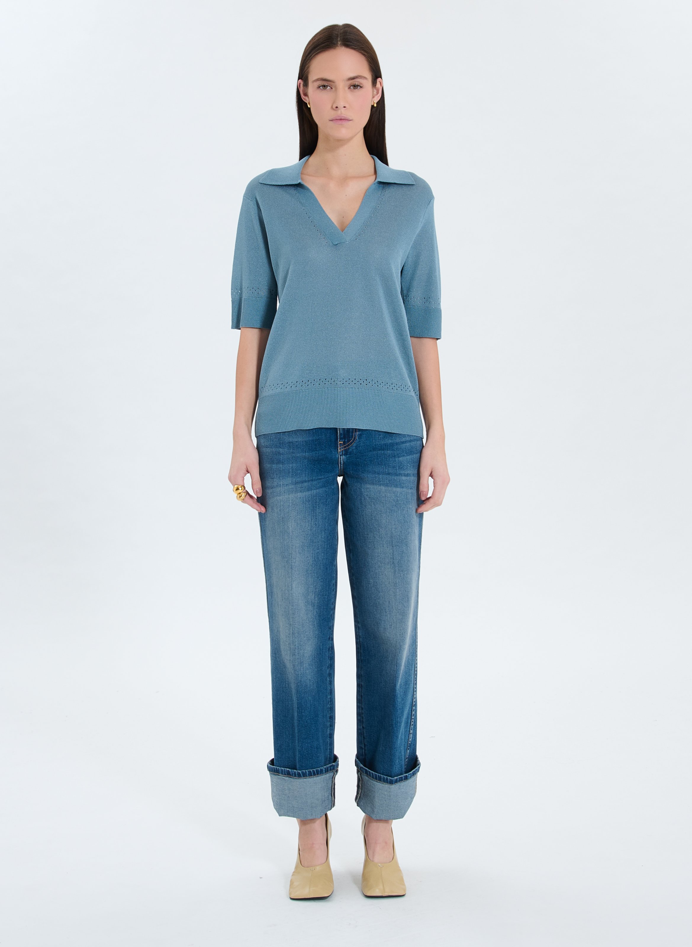 Pull  namba ZAPA Bleu