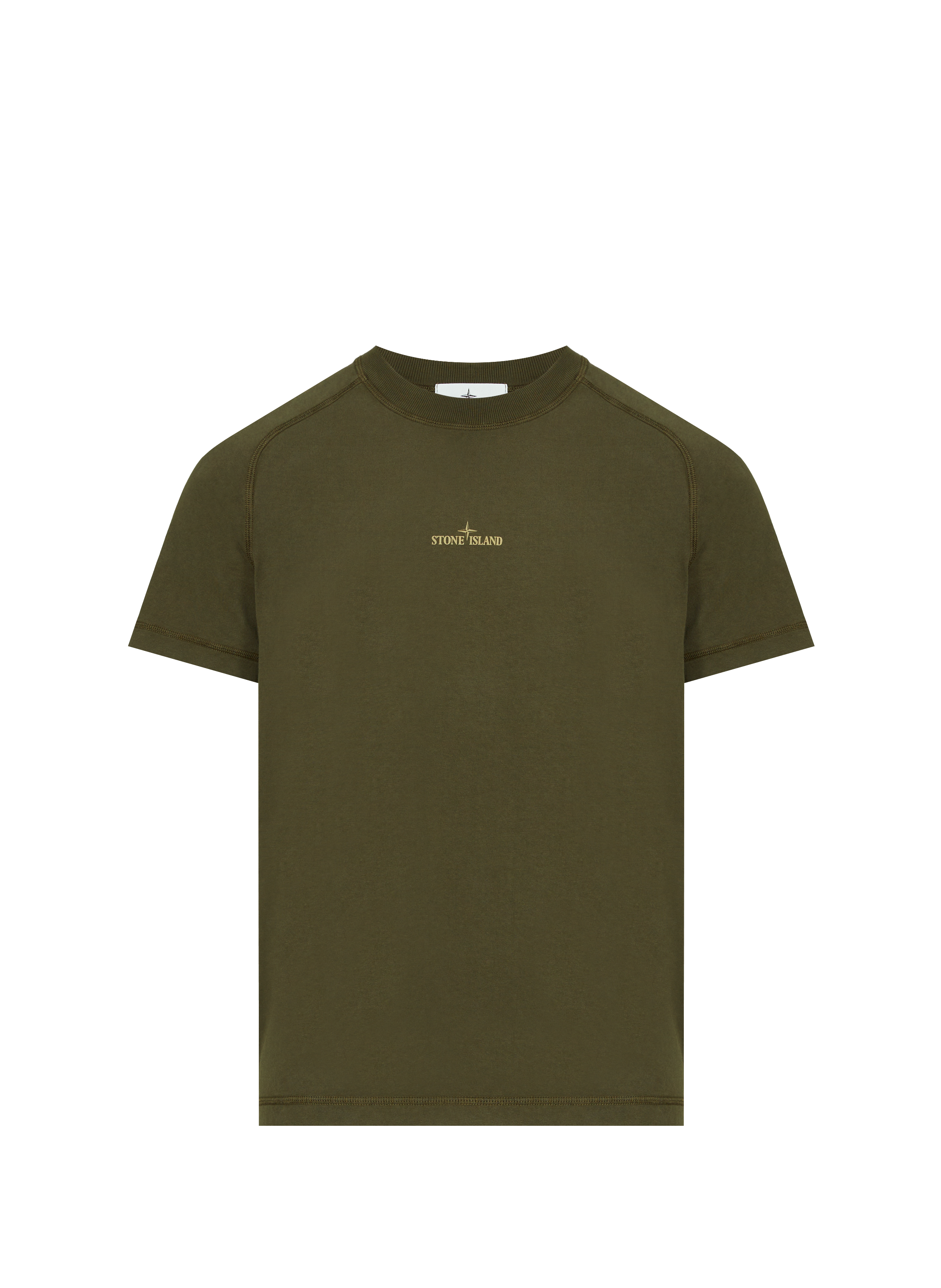 T-shirt en coton STONE ISLAND Vert