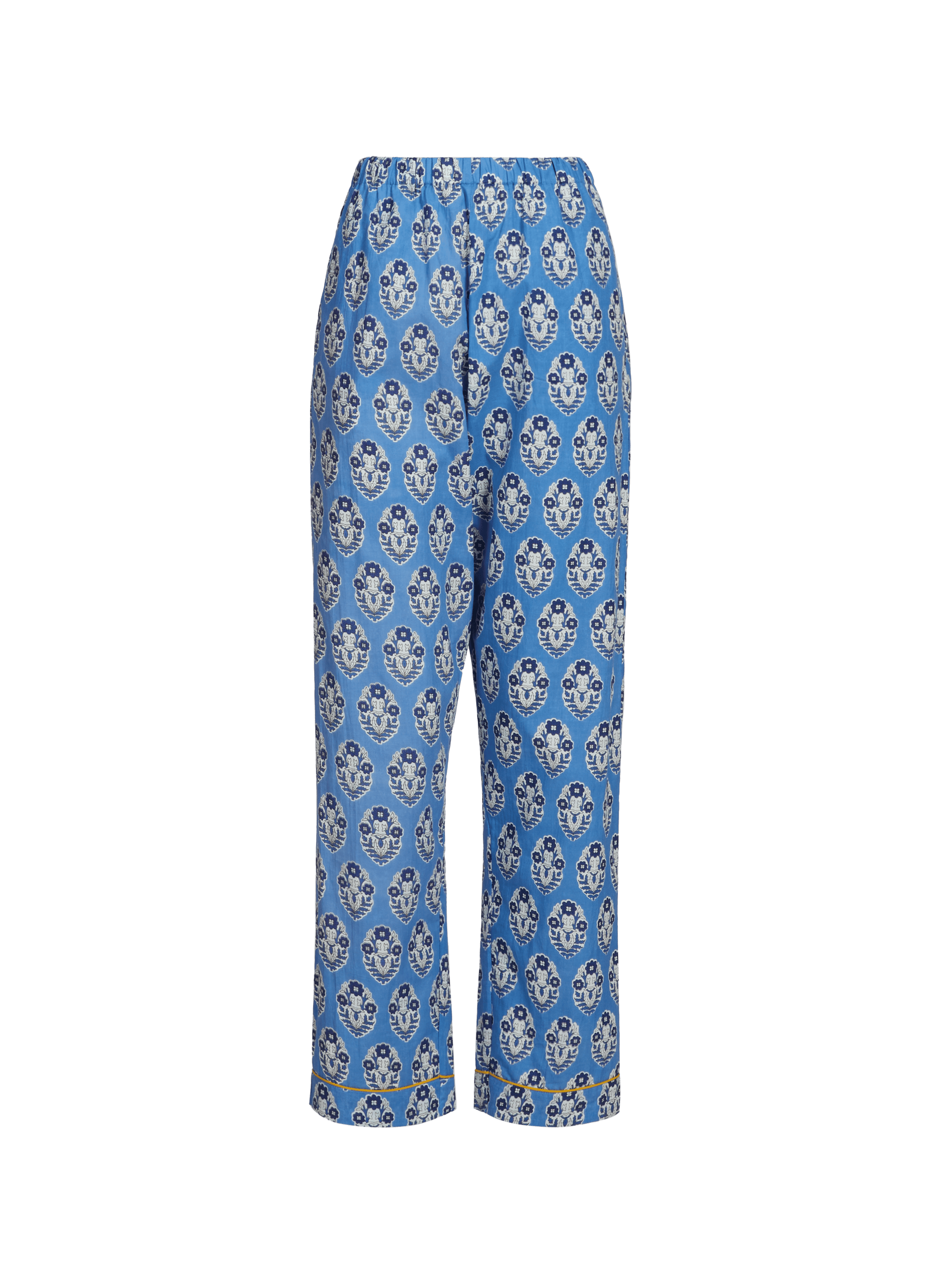 Printed cotton pyjama set GERMAINE DES PRÉS Blue