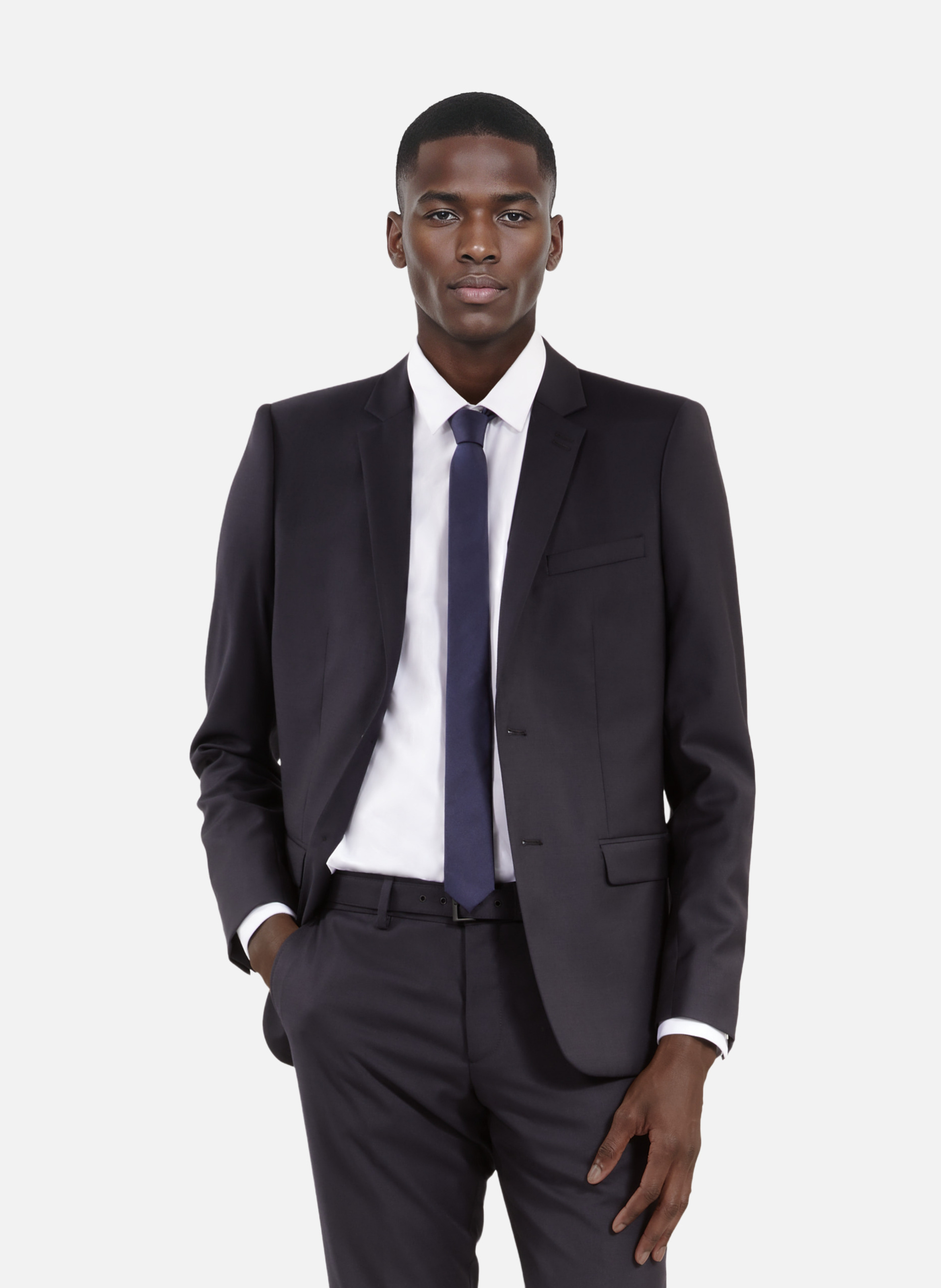 Cravate en soie THE KOOPLES Bleu