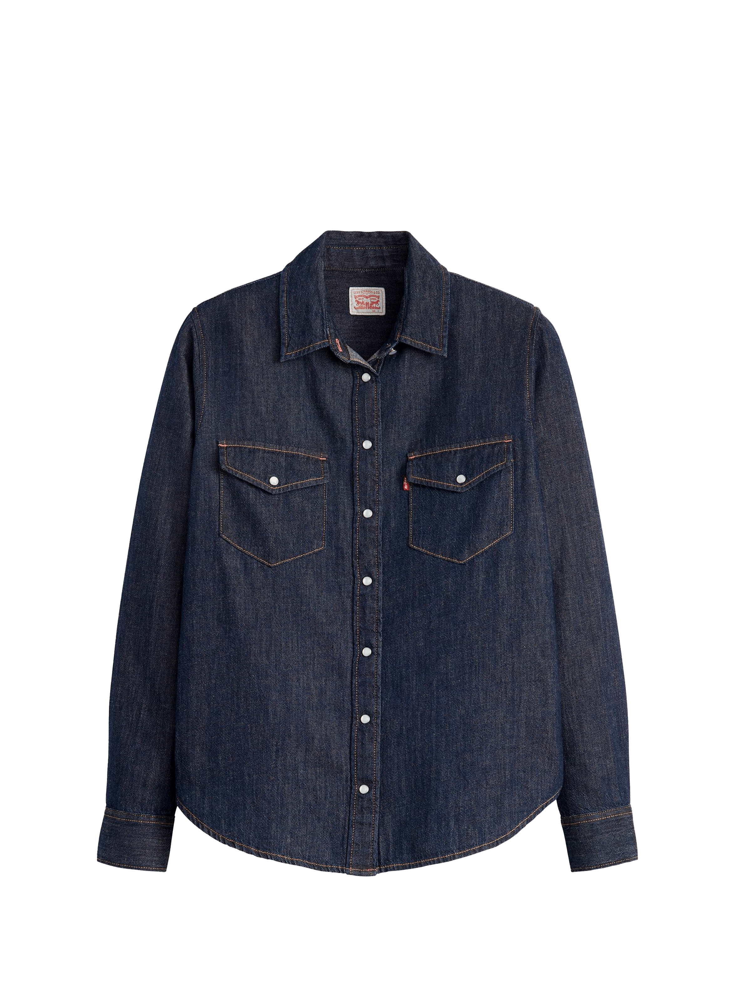 Bleached denim Shirt LEVI'S Blue