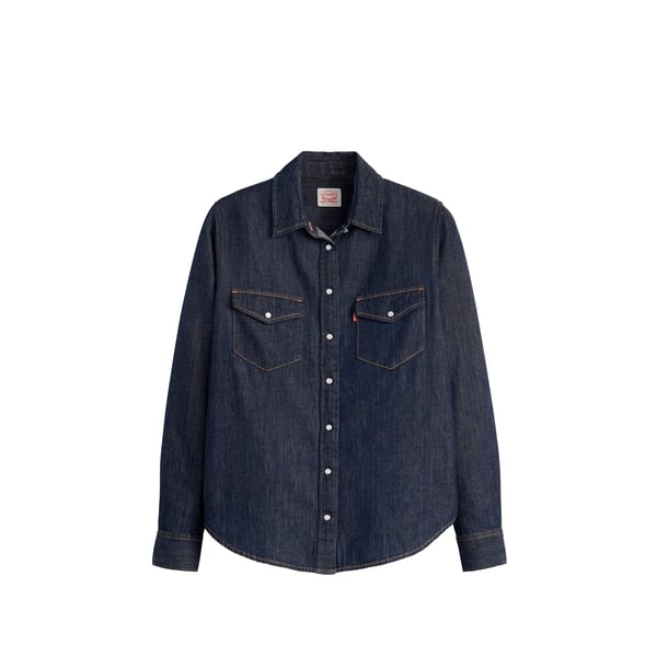 Levi's Chemise En Jean In Blue
