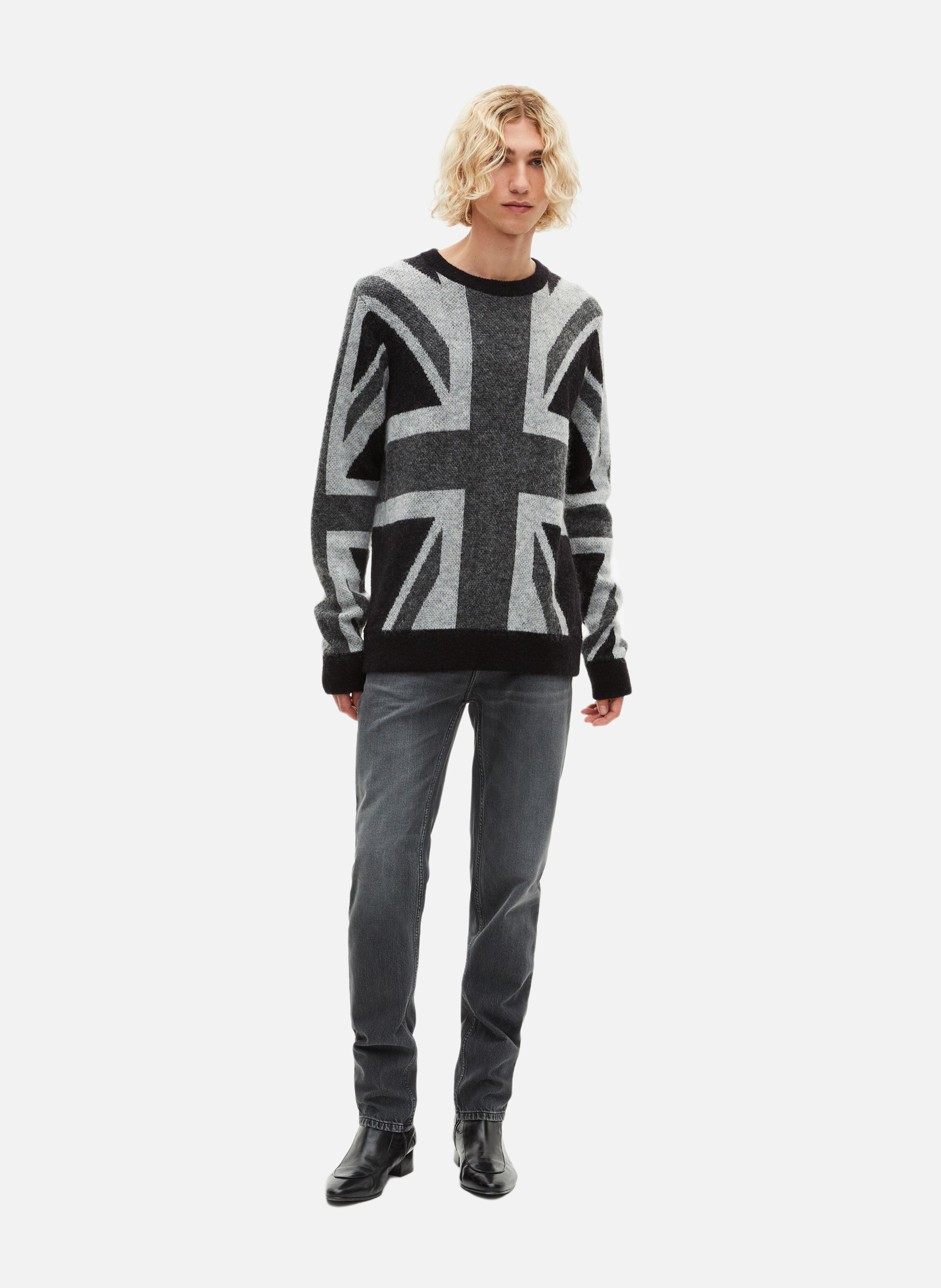 Pull drapeau anglais THE KOOPLES Noir