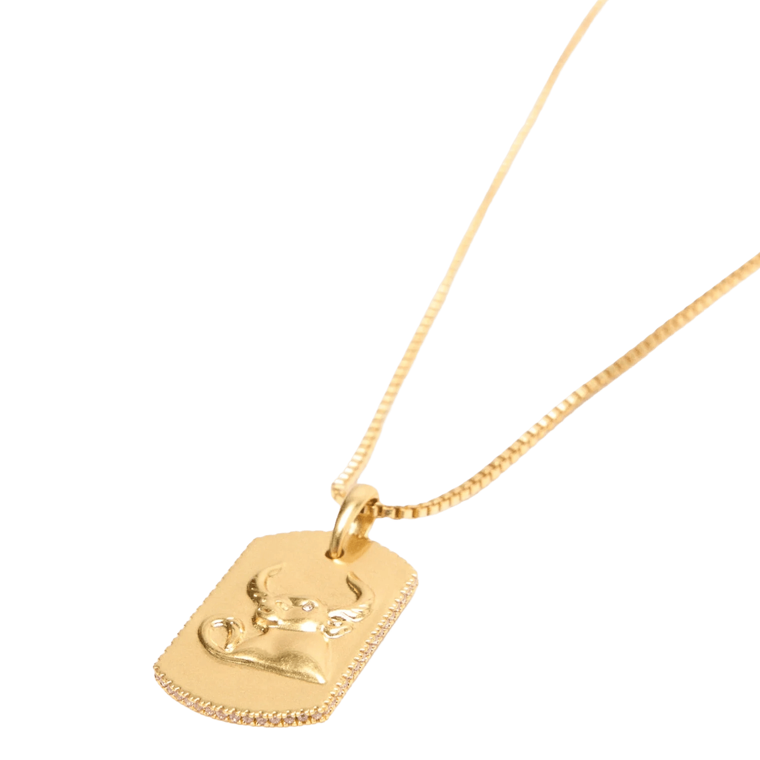 Collier en laiton MAJE Doré