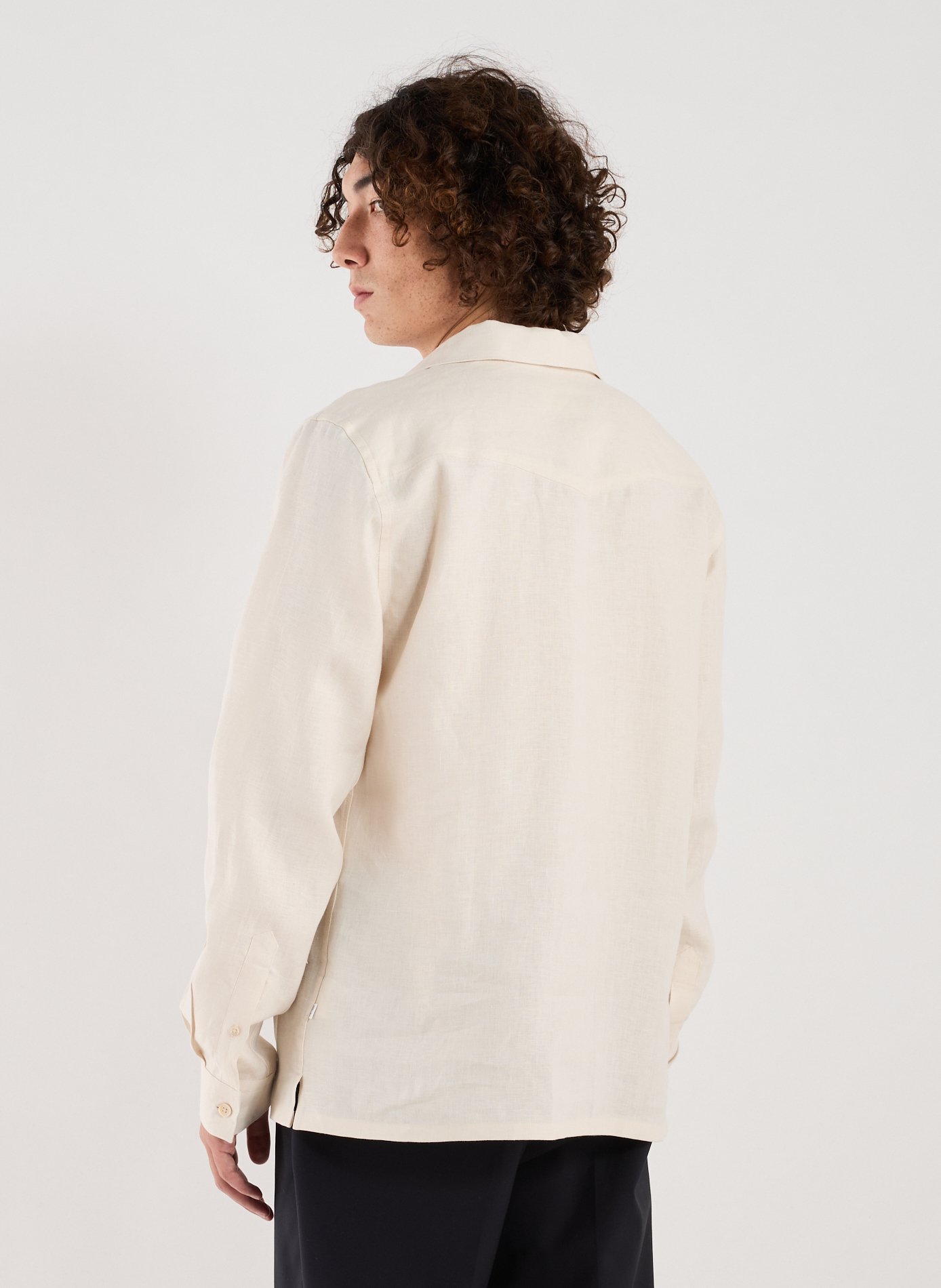 Linen shirt NN.07 Beige