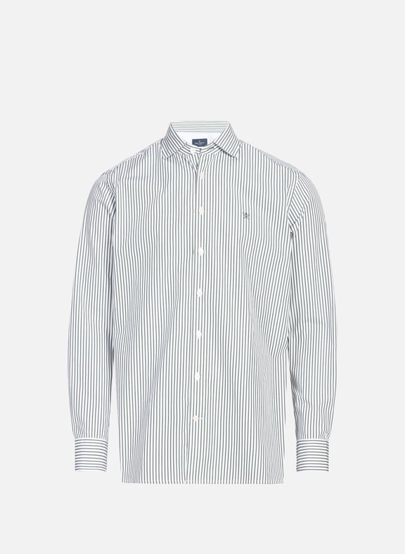 Linen shirt Green by HACKETT HACKETT Linen shirt Green