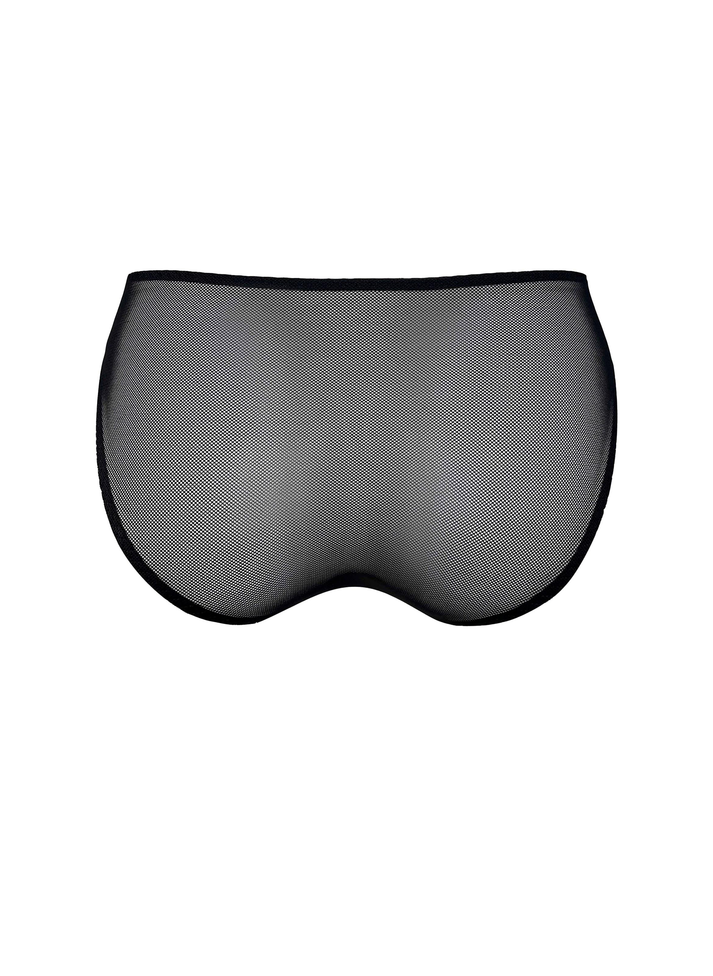 Culotte Nara en maille transparente BORDELLE Noir