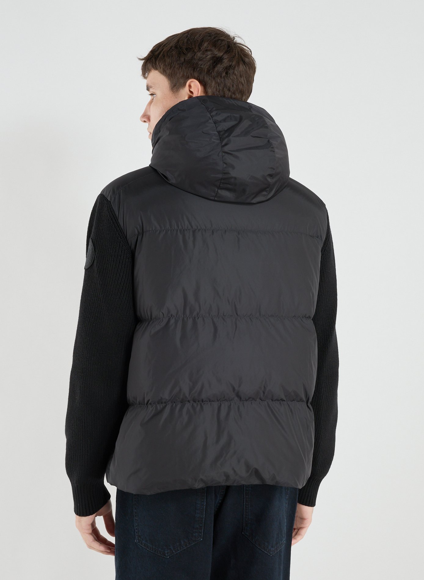 Sweat zippé à capuche CANADA GOOSE Noir