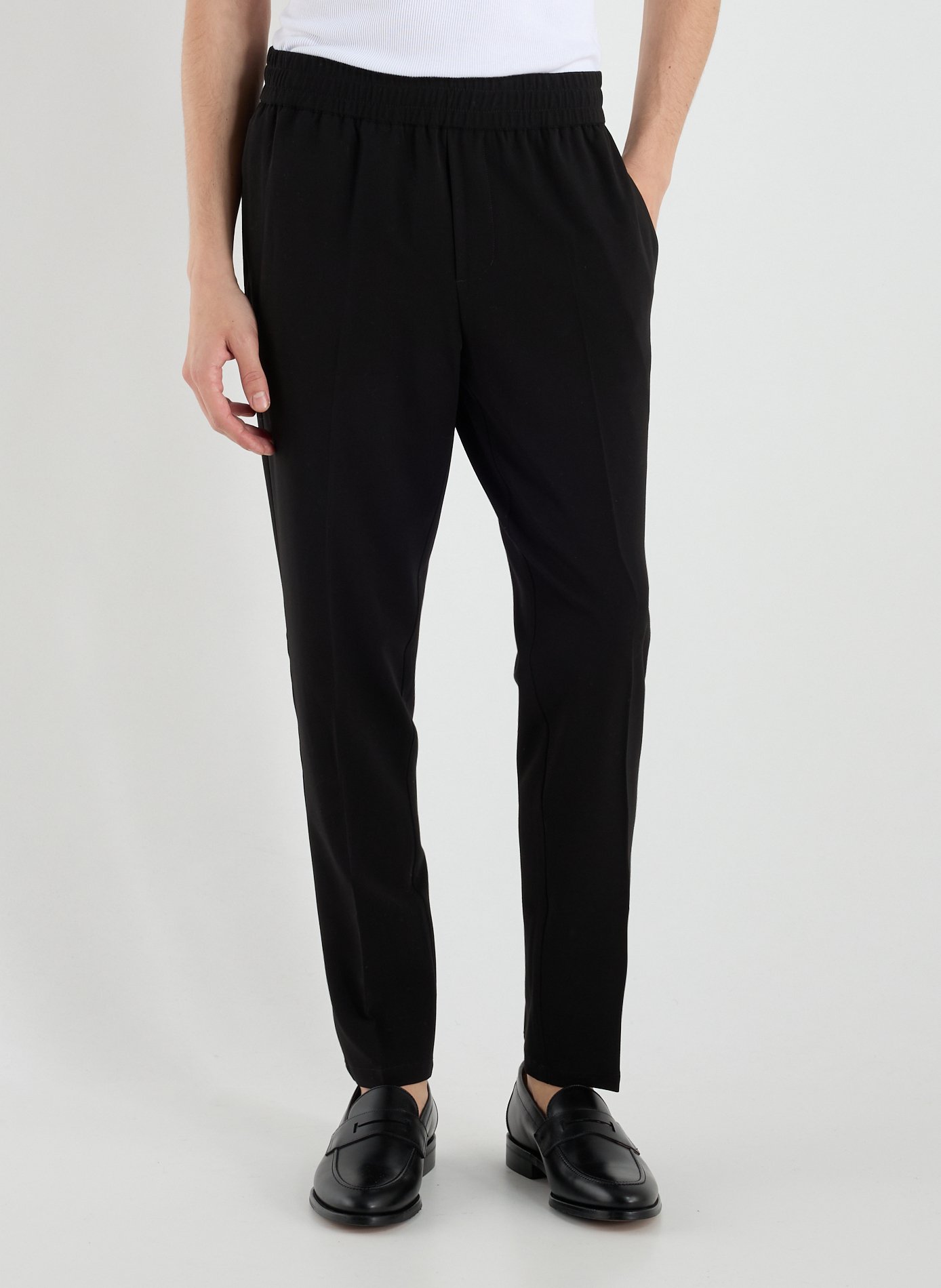 Slim fit trousers SAMSOE SAMSOE Black