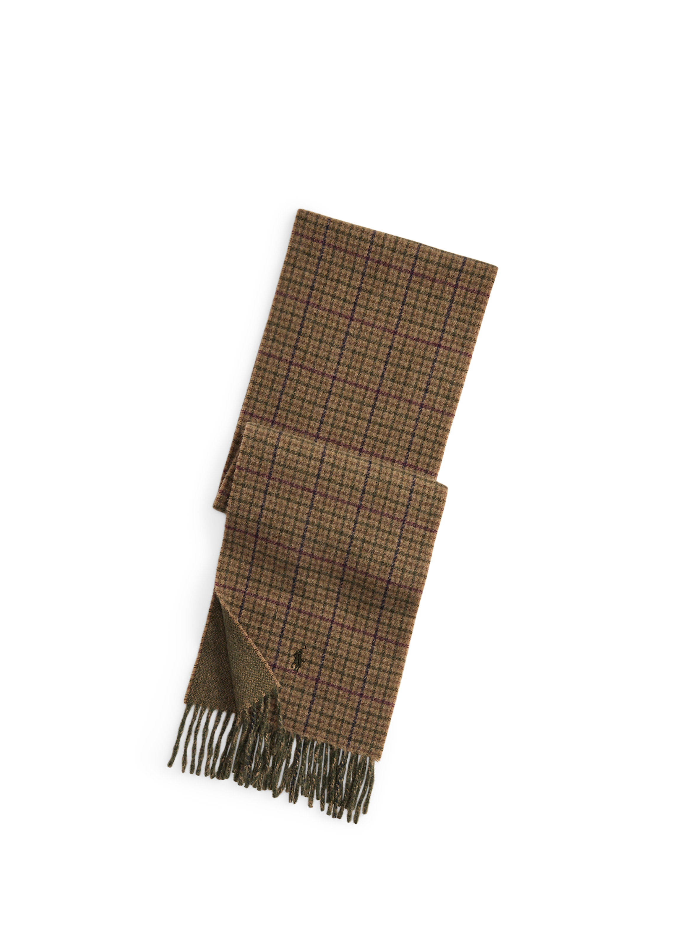 POLO RALPH LAUREN Echarpe en laine mélangée Vert