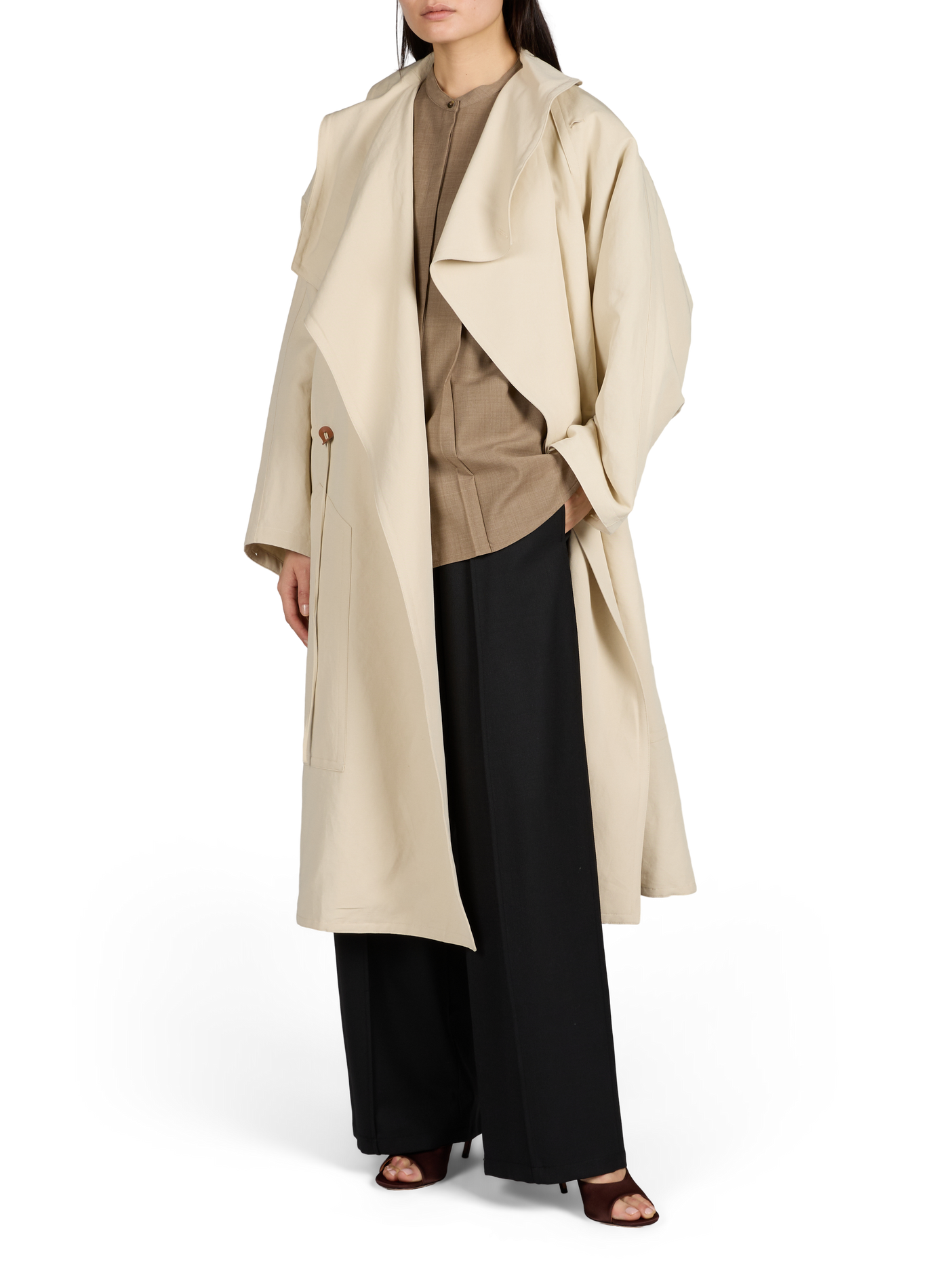 Bedford slim-fit cotton trousers LE 17 SEPTEMBRE Black