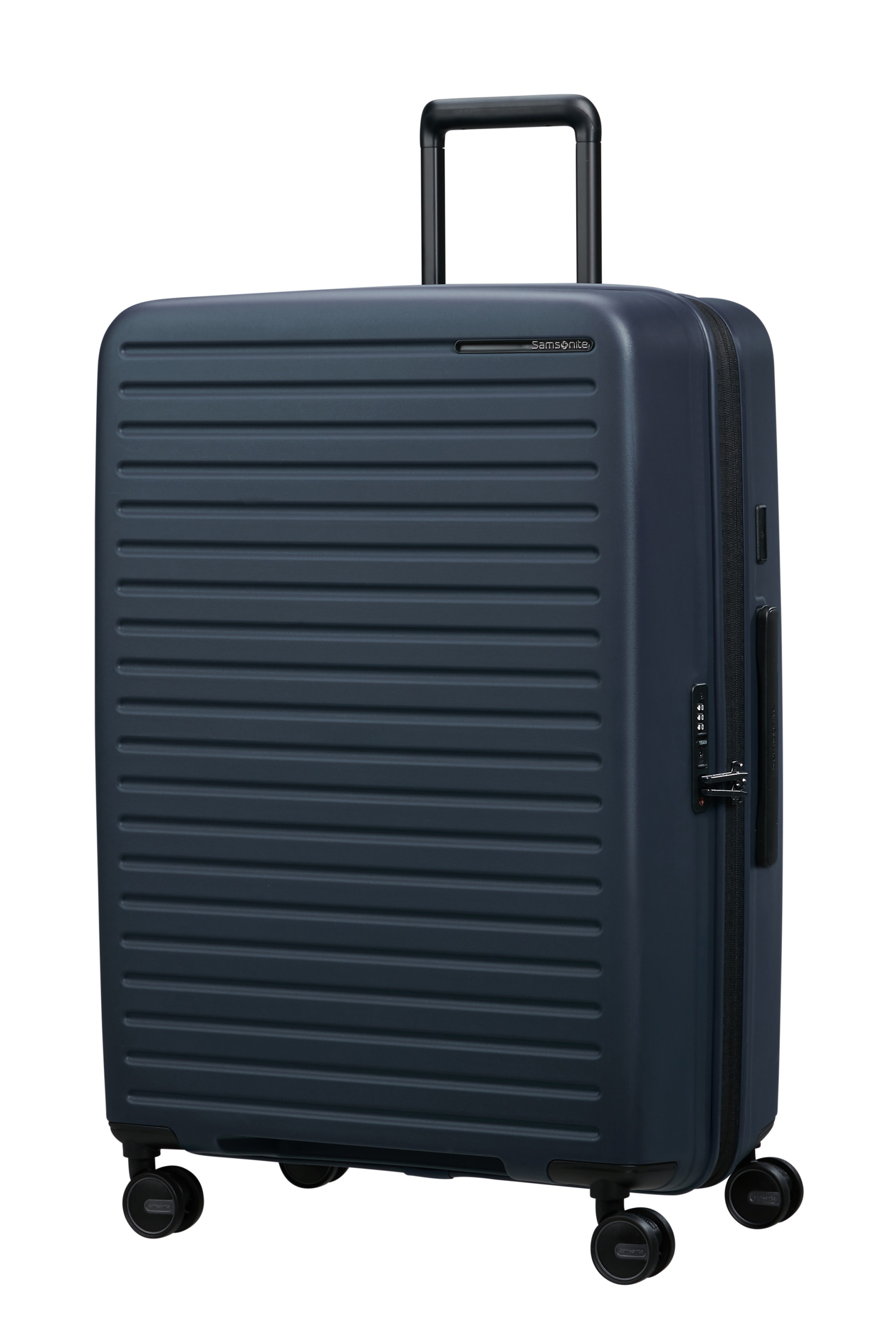 Restackd valise 4 roues taille l SAMSONITE Bleu