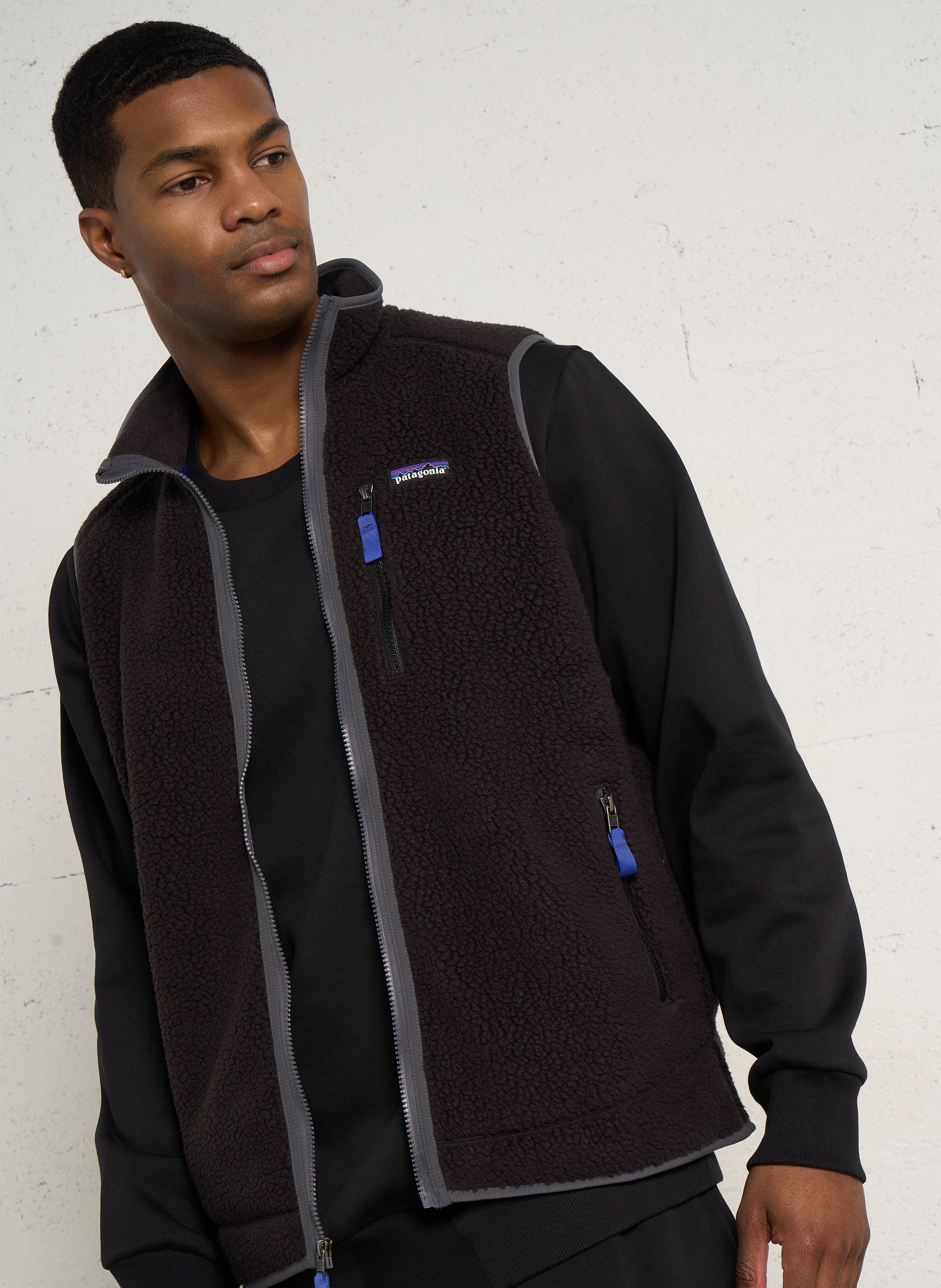 Polaire sans manches PATAGONIA Noir