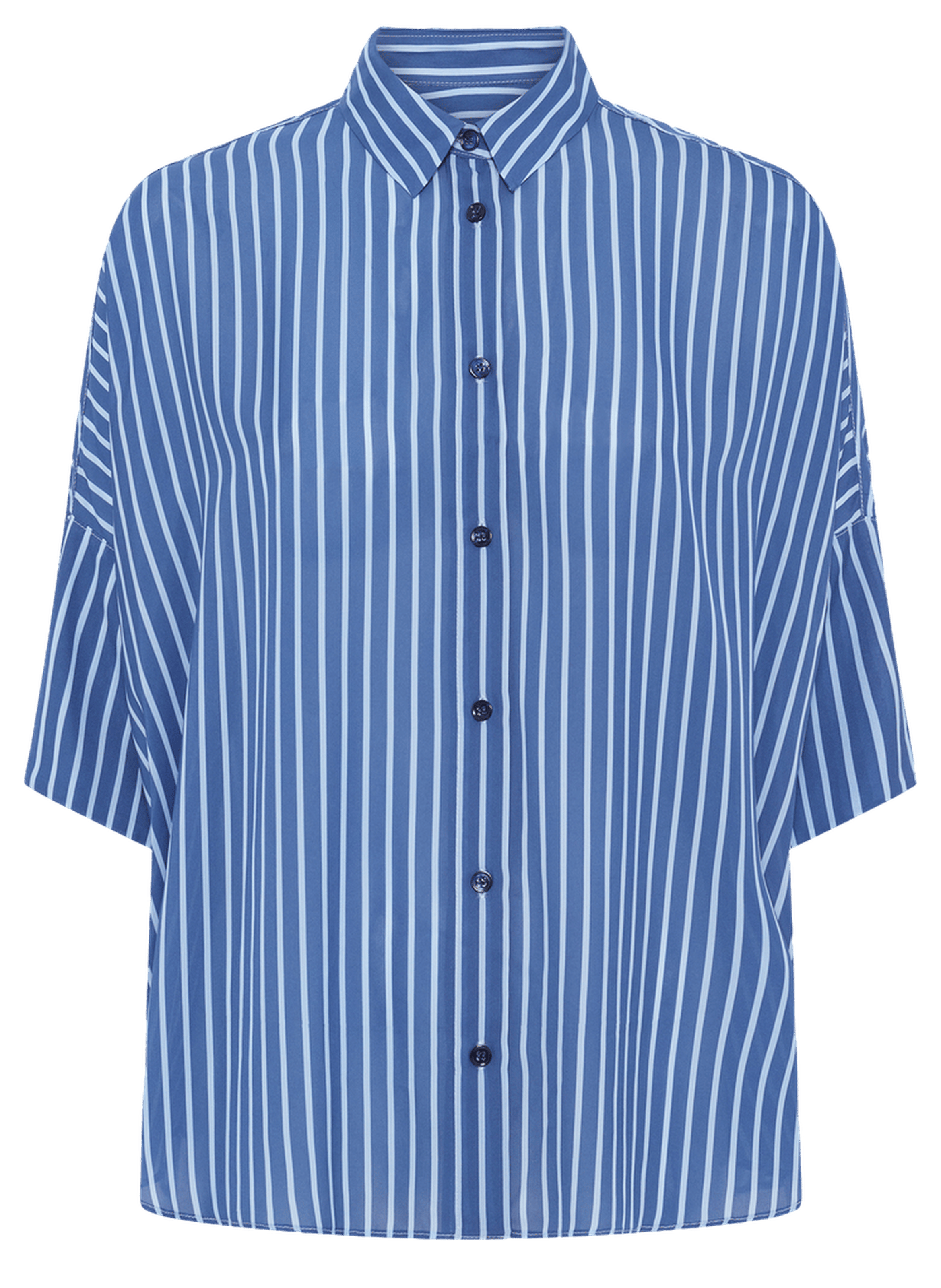 Chemise oversize fluide à rayures - crissy GERARD DAREL Bleu