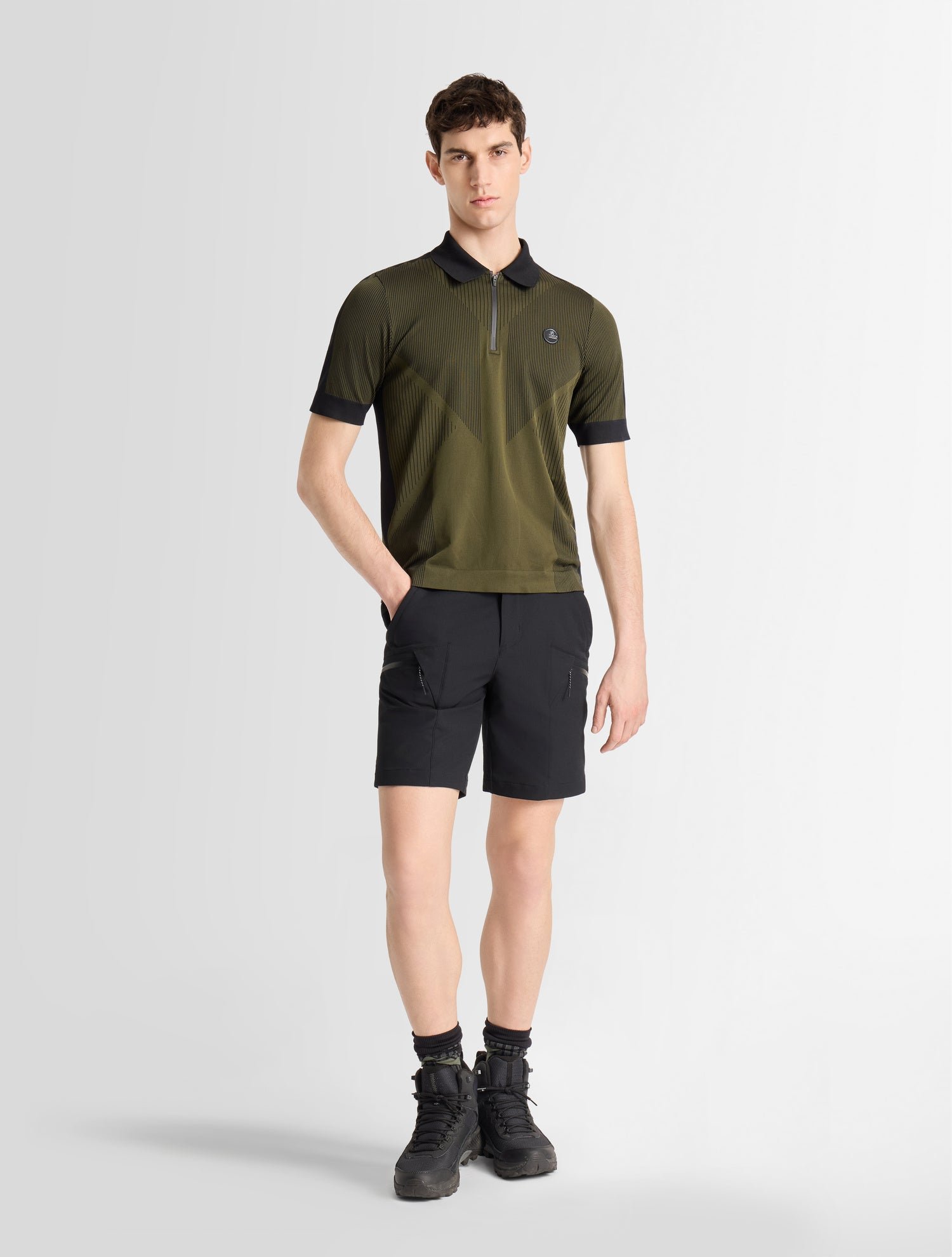 Short cresino coupe regular FUSALP Noir