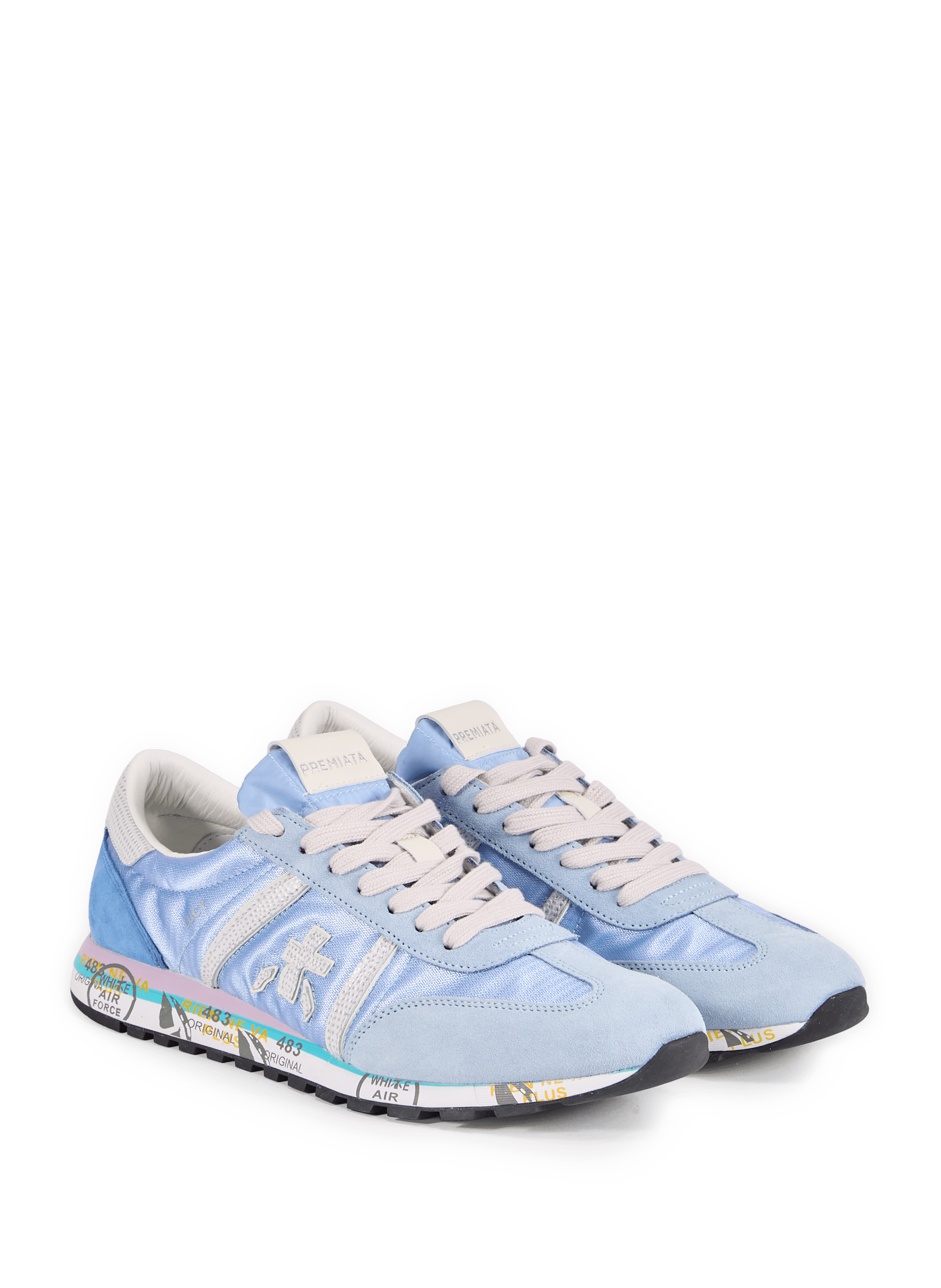 Baskets basses Lucyd à logo PREMIATA Bleu