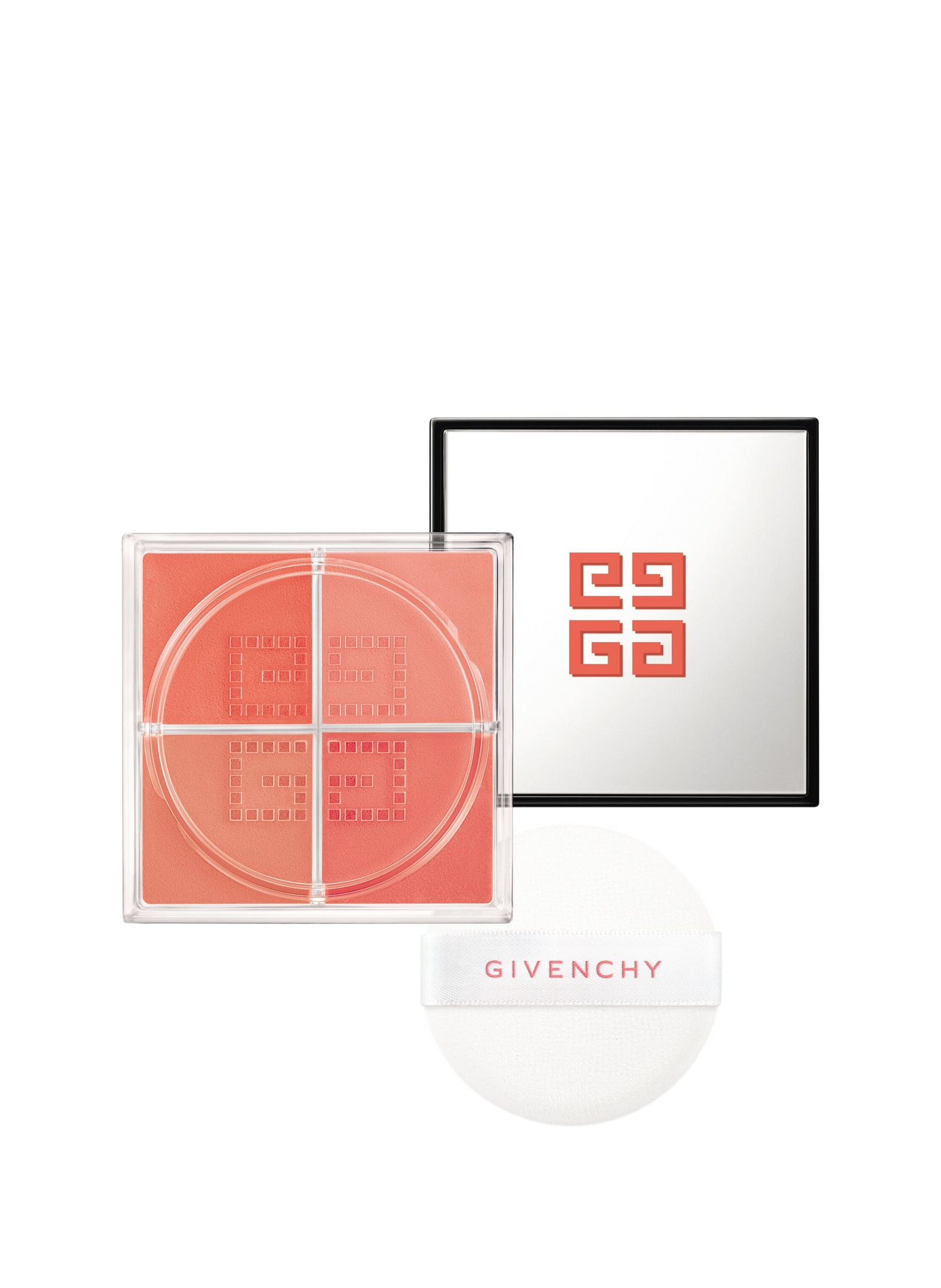 Prisme Libre Blush - Loose Powder Blush 4 Colors GIVENCHY N03 - voile corail