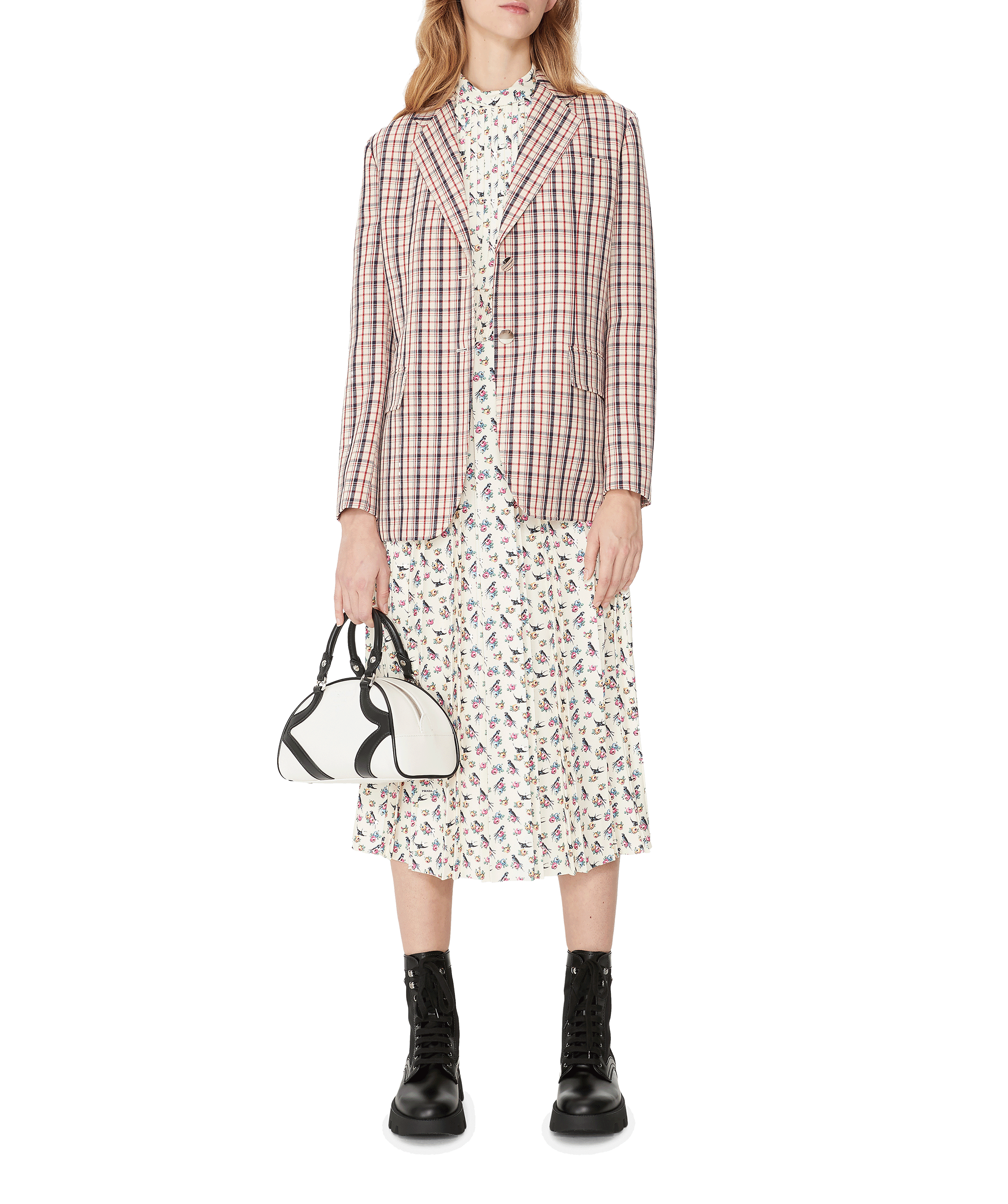 Virgin wool Jacket PRADA Red