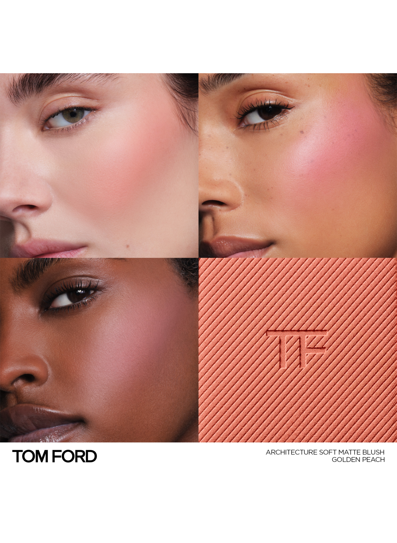 Rubor en polvo mate - Arquitectura TOM FORD 03 - golden peach