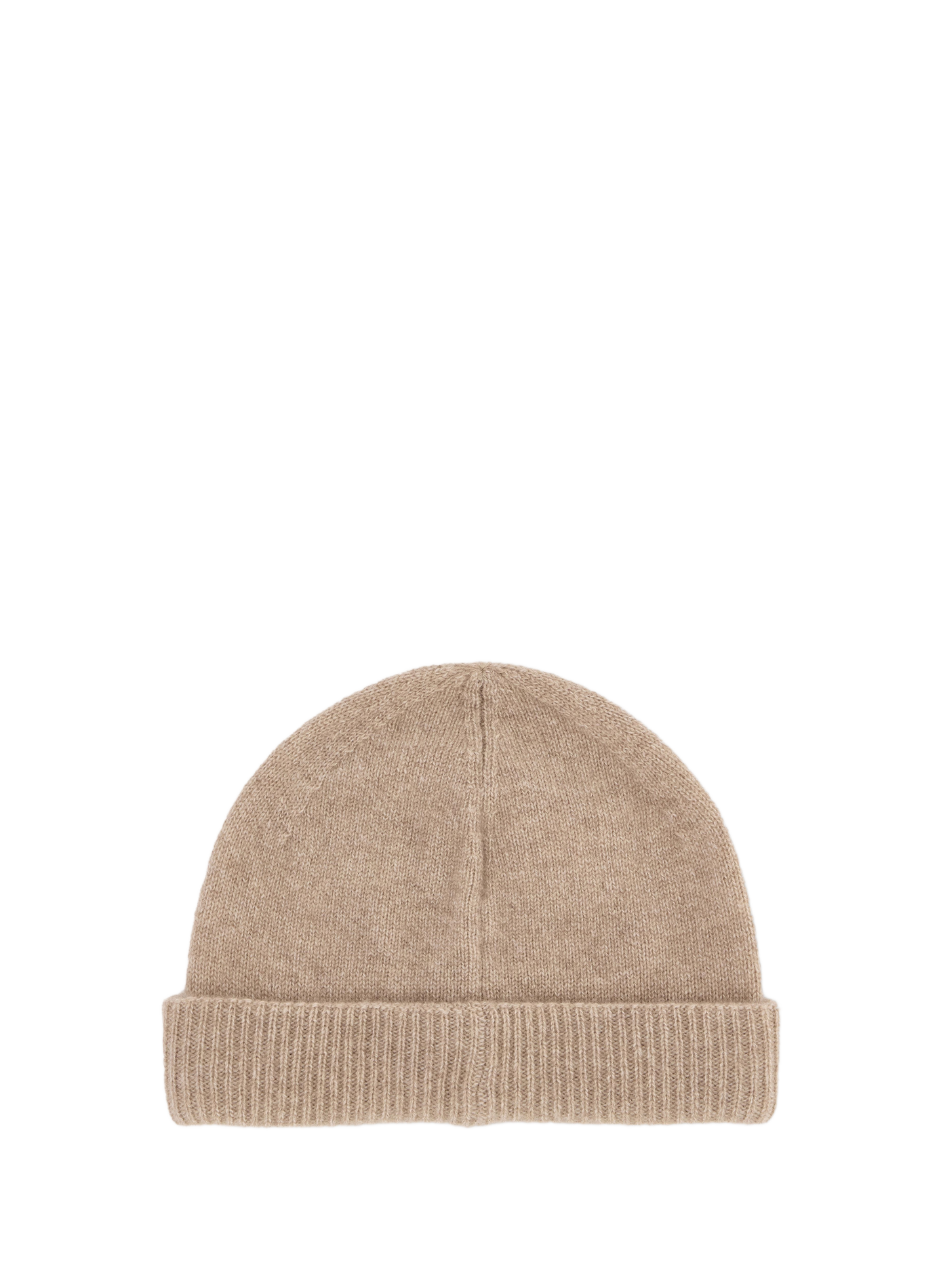 Cashmere beanie EMPORIO ARMANI Beige
