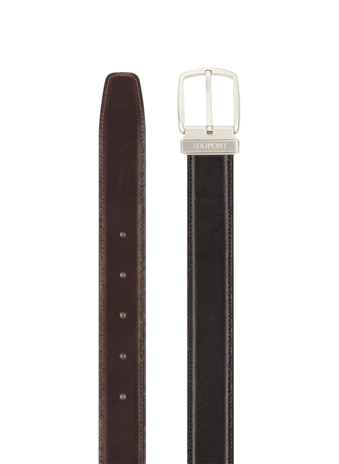 Line D reversible leather belt S.T. DUPONT Black