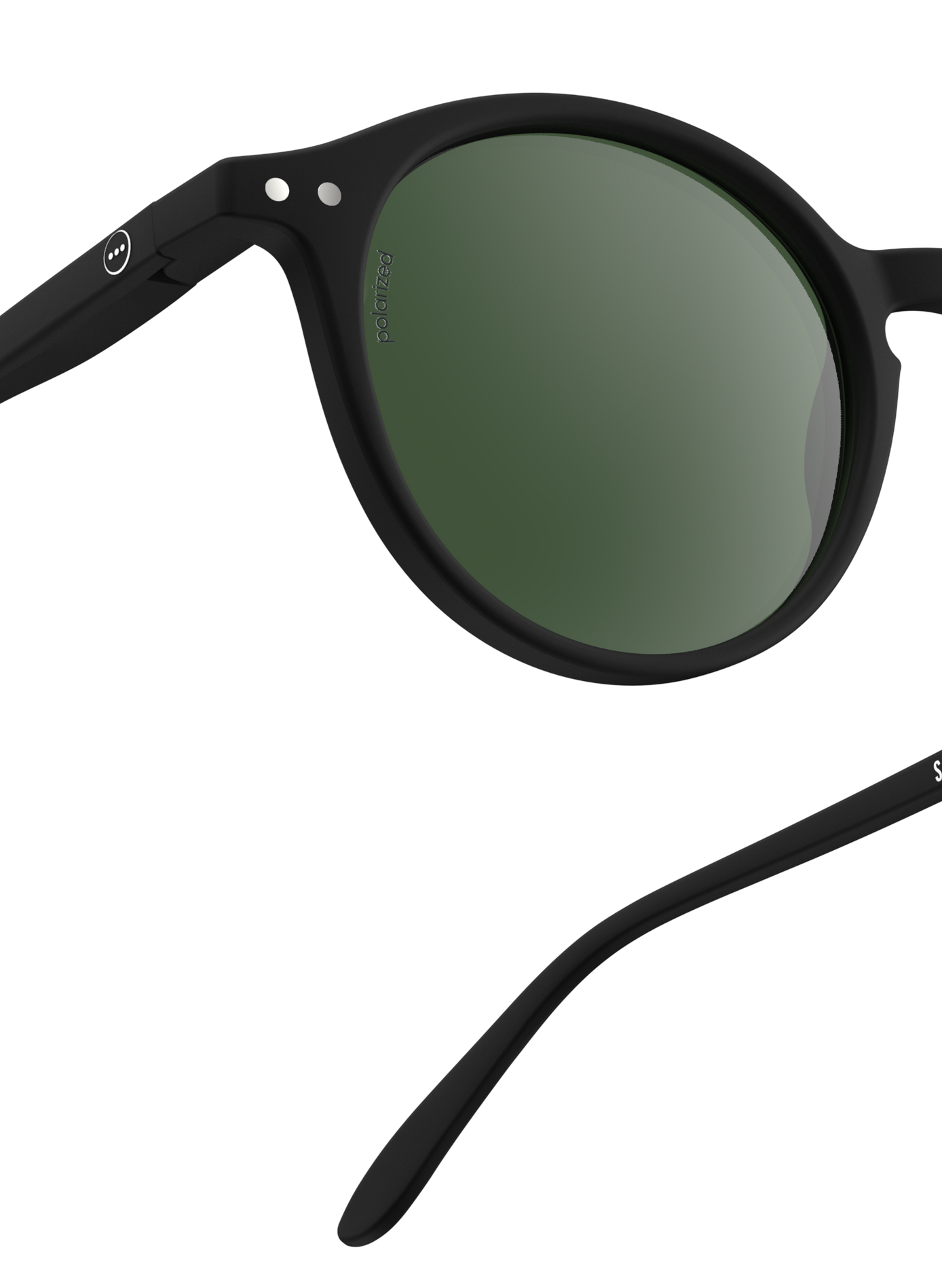Round Sunglasses IZIPIZI Black