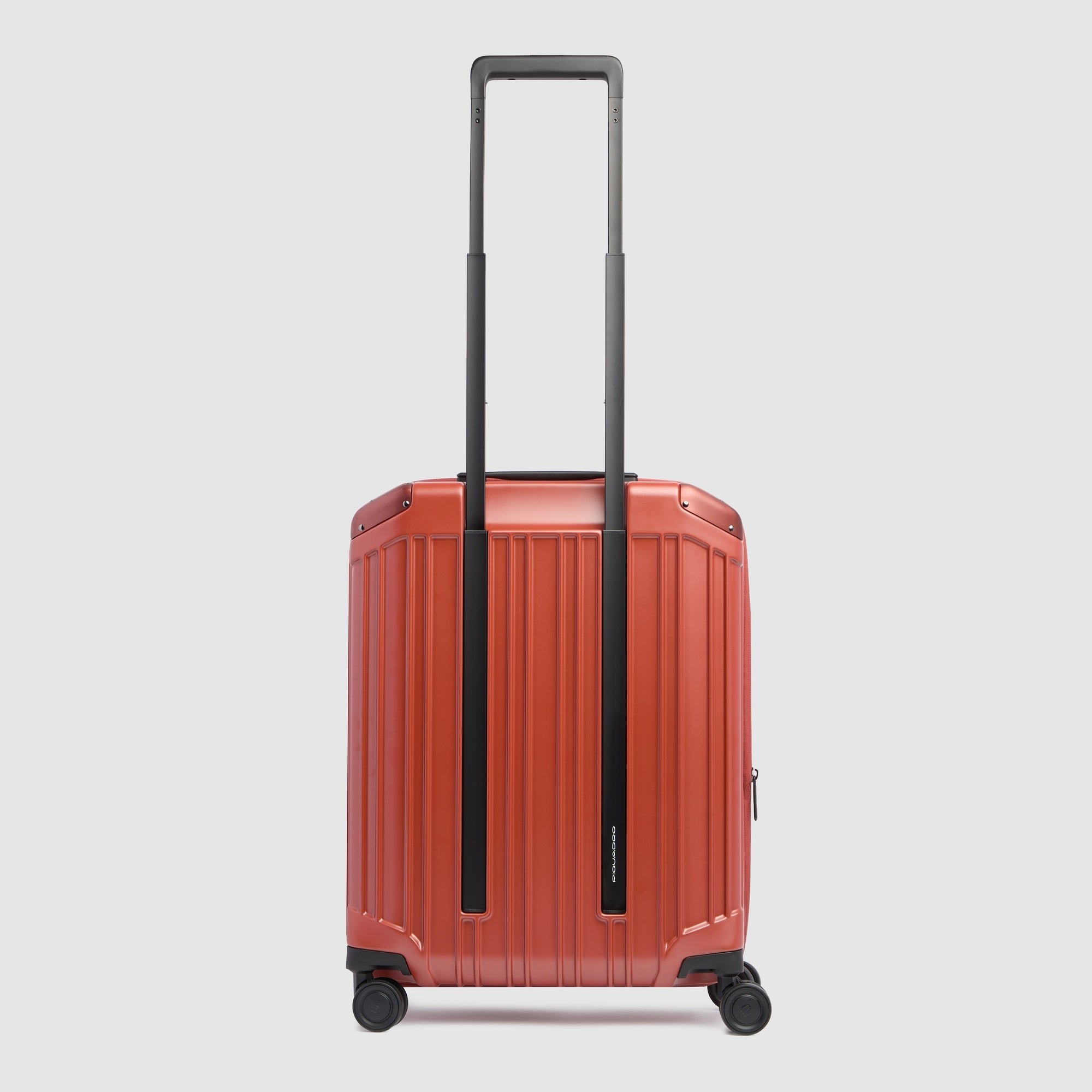Cabin suitcase for laptop with dual opening PIQUADRO Brown