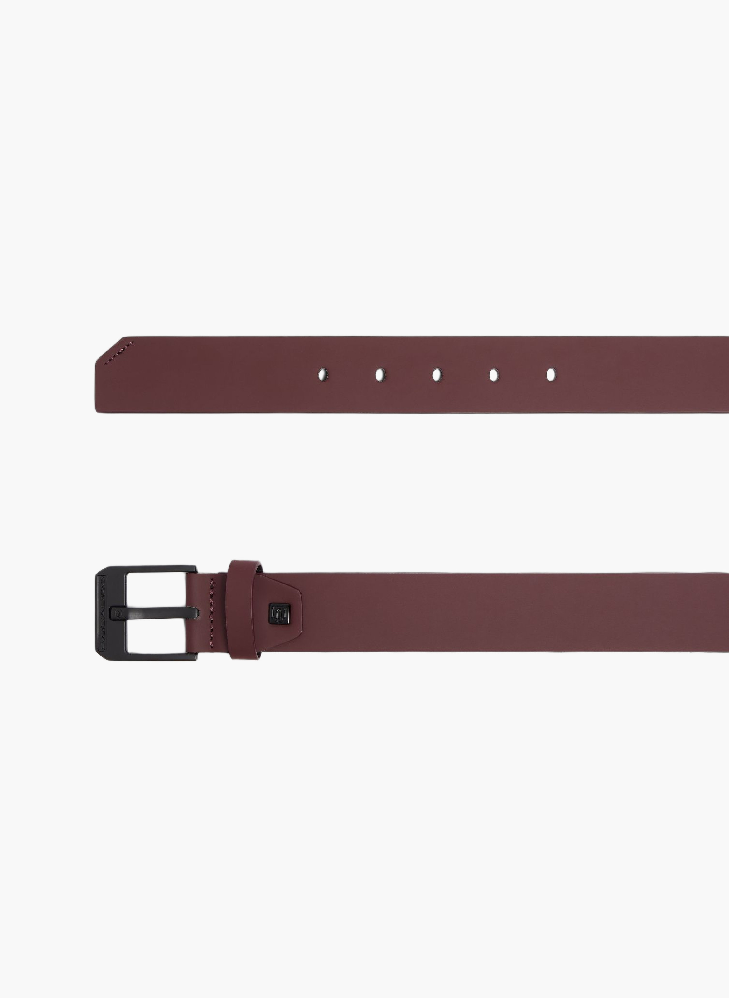 Ceinture homme avec boucle-ardillon PIQUADRO Rouge