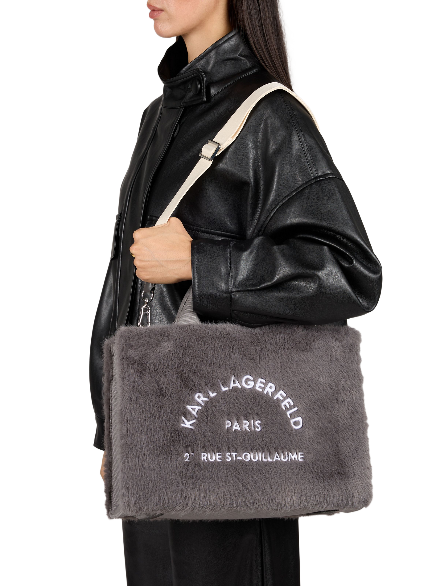 Borsa a mano K/RSG Square KARL LAGERFELD Grigio