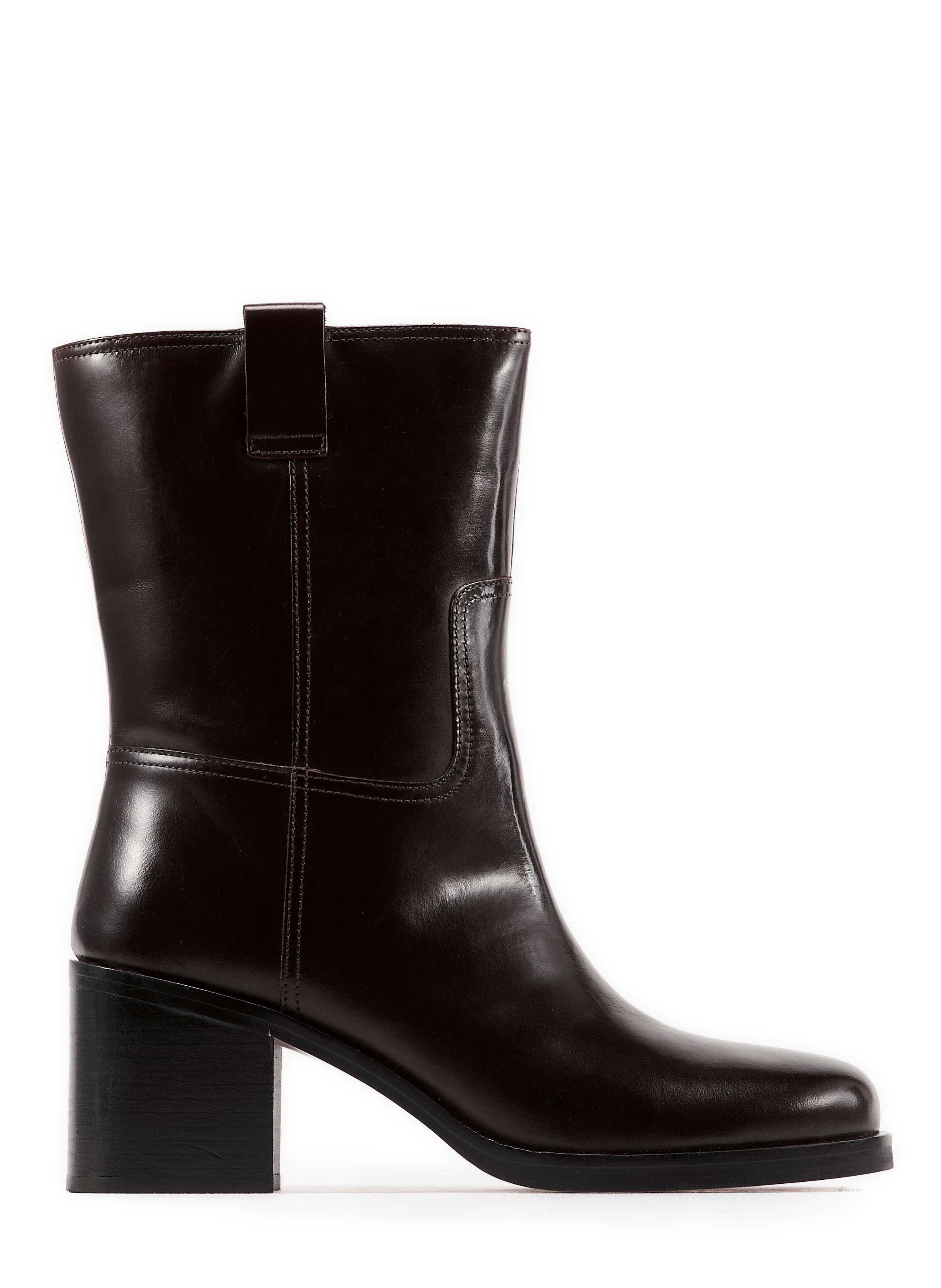 Bottines en cuir GEOX Braun