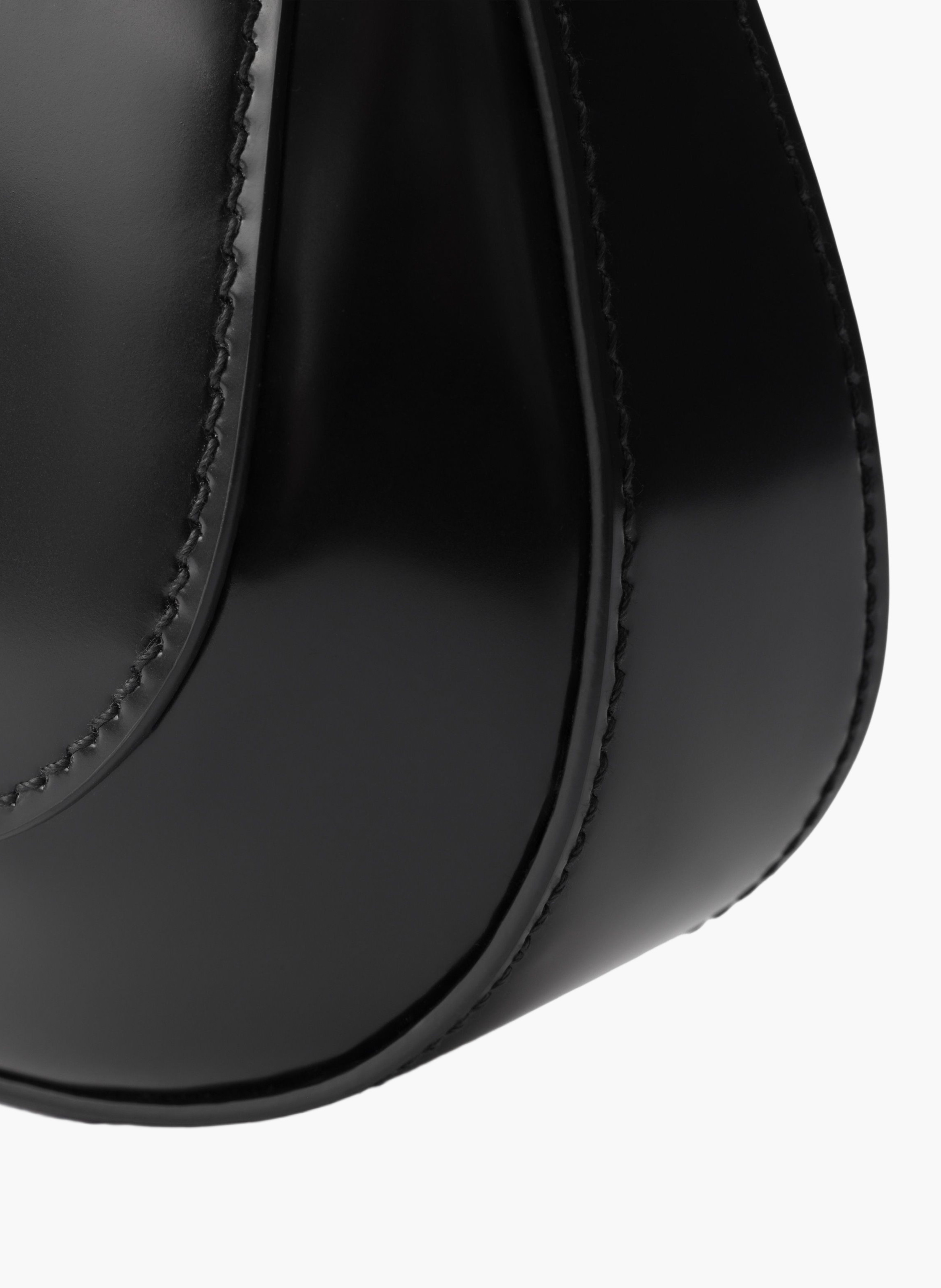 Sac porté épaule prada cleo en cuir brossé PRADA Noir
