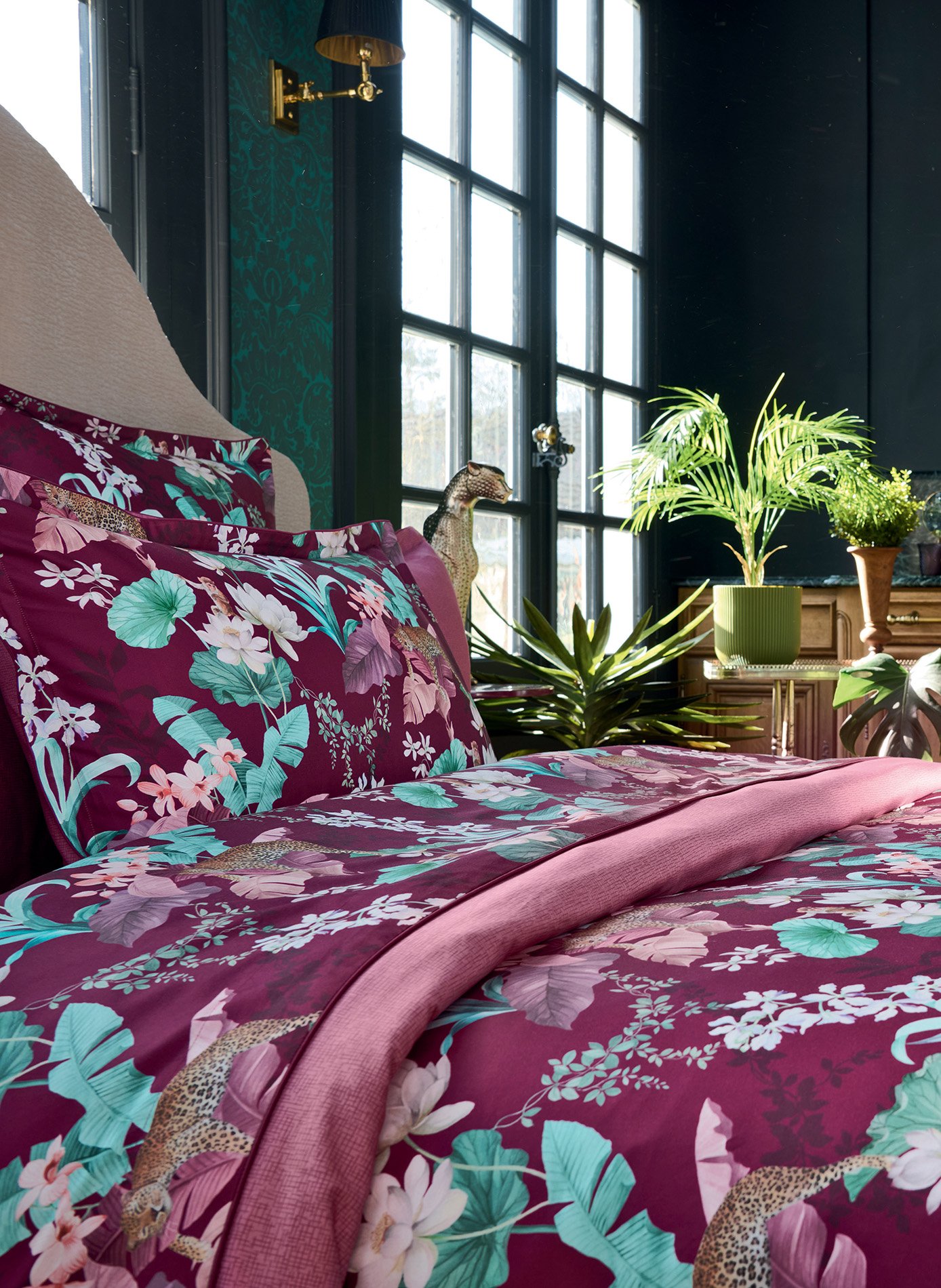 Housse de couette patio ANNE DE SOLENE Violet