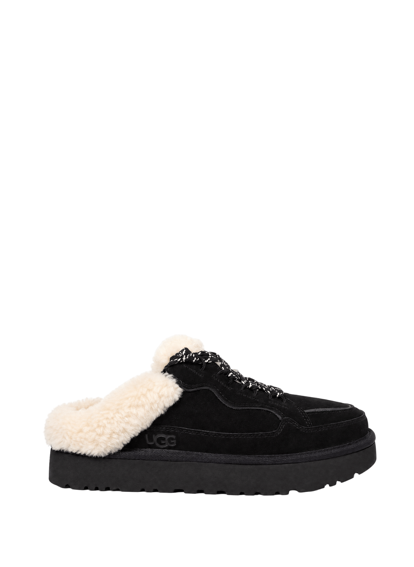 Mules Lowmel Chestnut en cuir UGG Noir