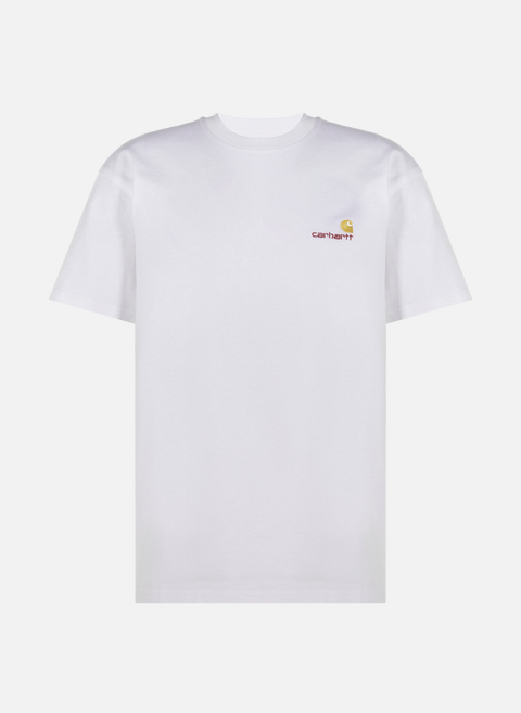 T-shirt American Script en coton organique WhiteCARHARTT WIP 