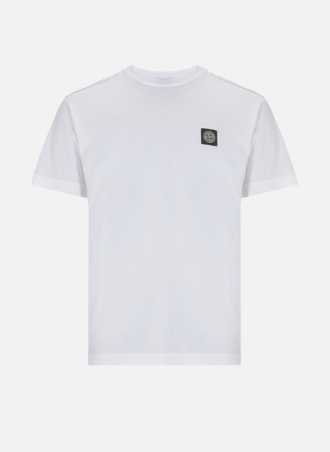 T-shirt en coton BlancSTONE ISLAND 