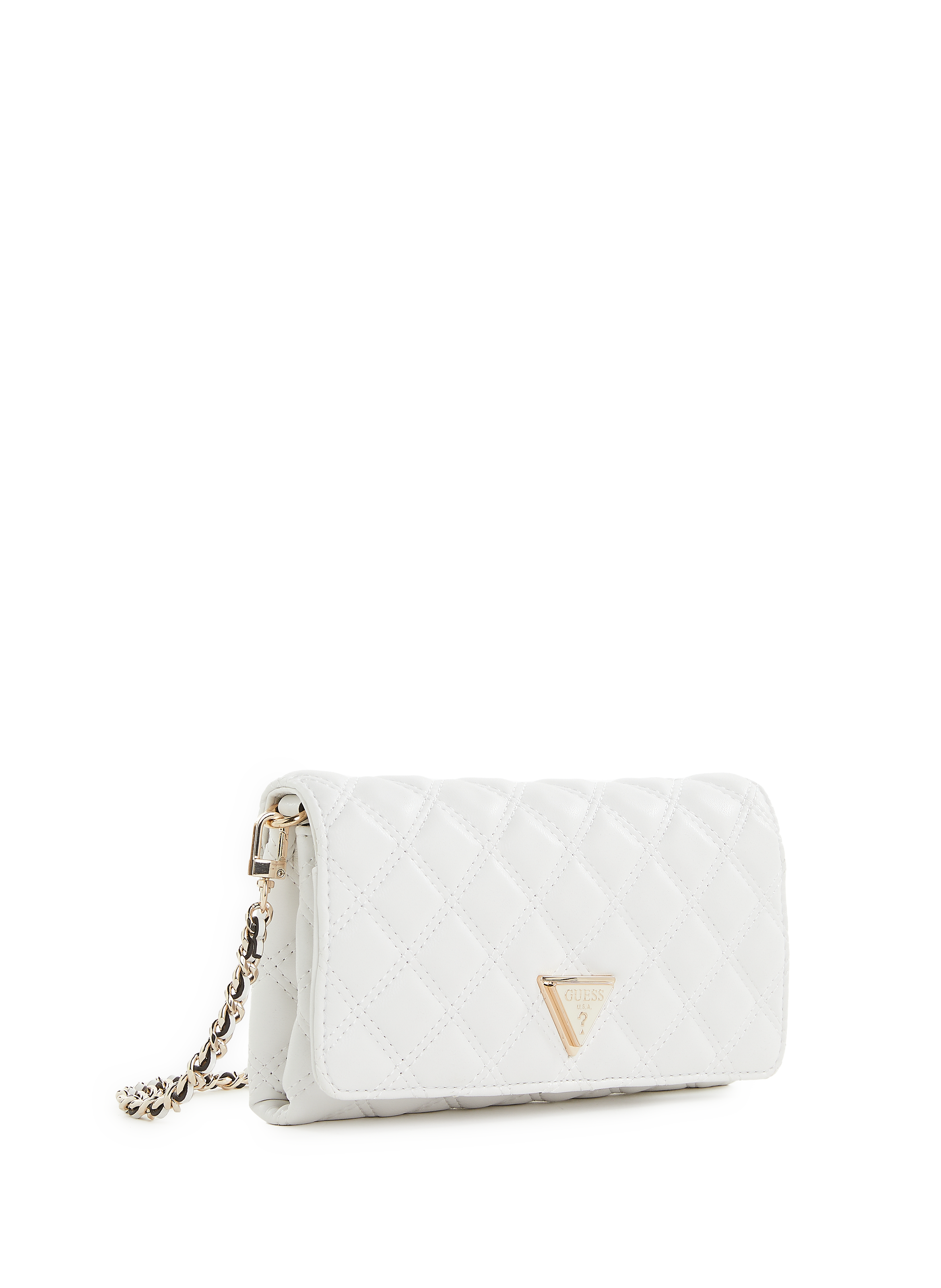 Poche bandoulière matelassée GUESS Blanc