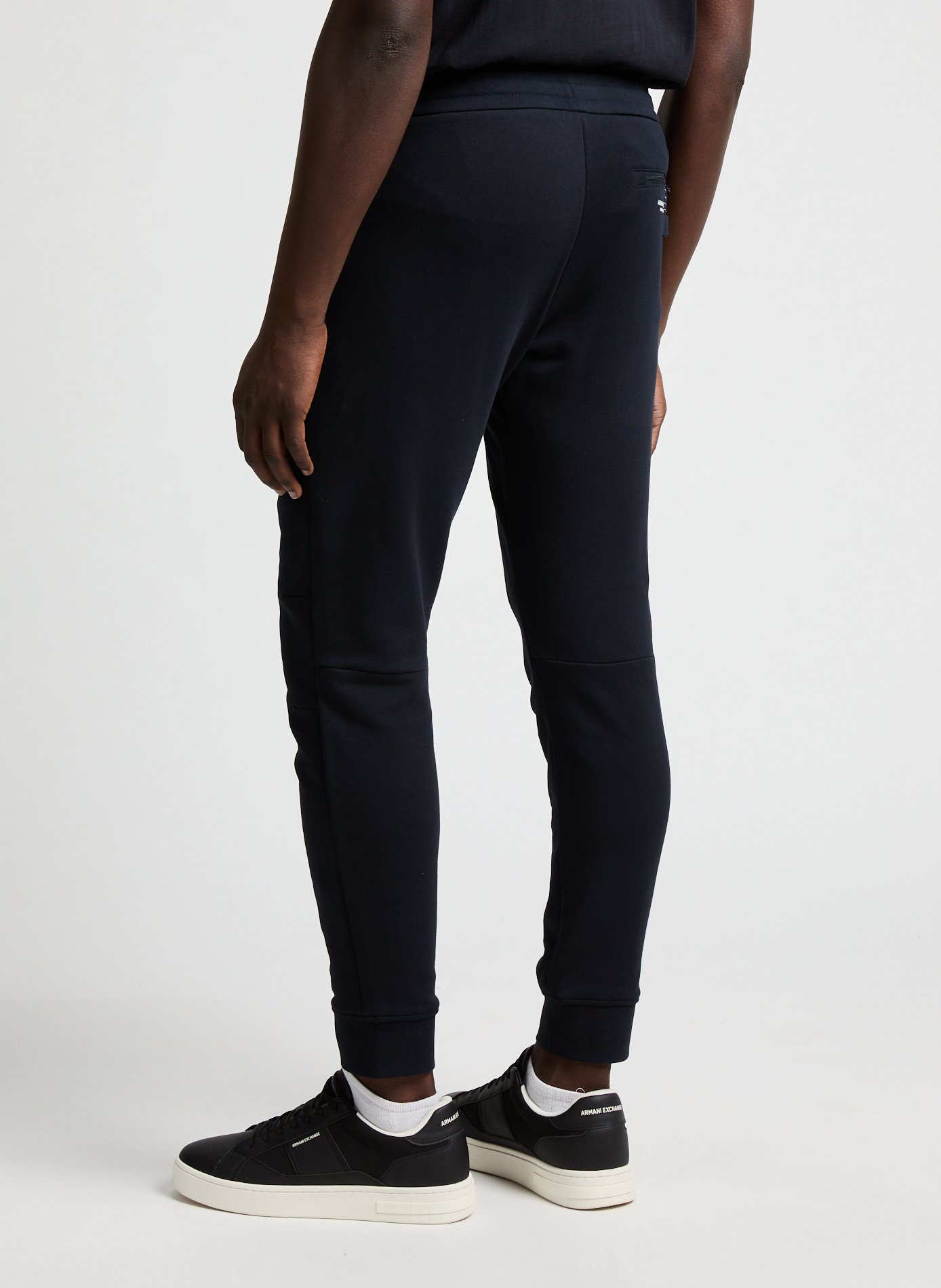 Cotton joggers ARMANI EXCHANGE Black