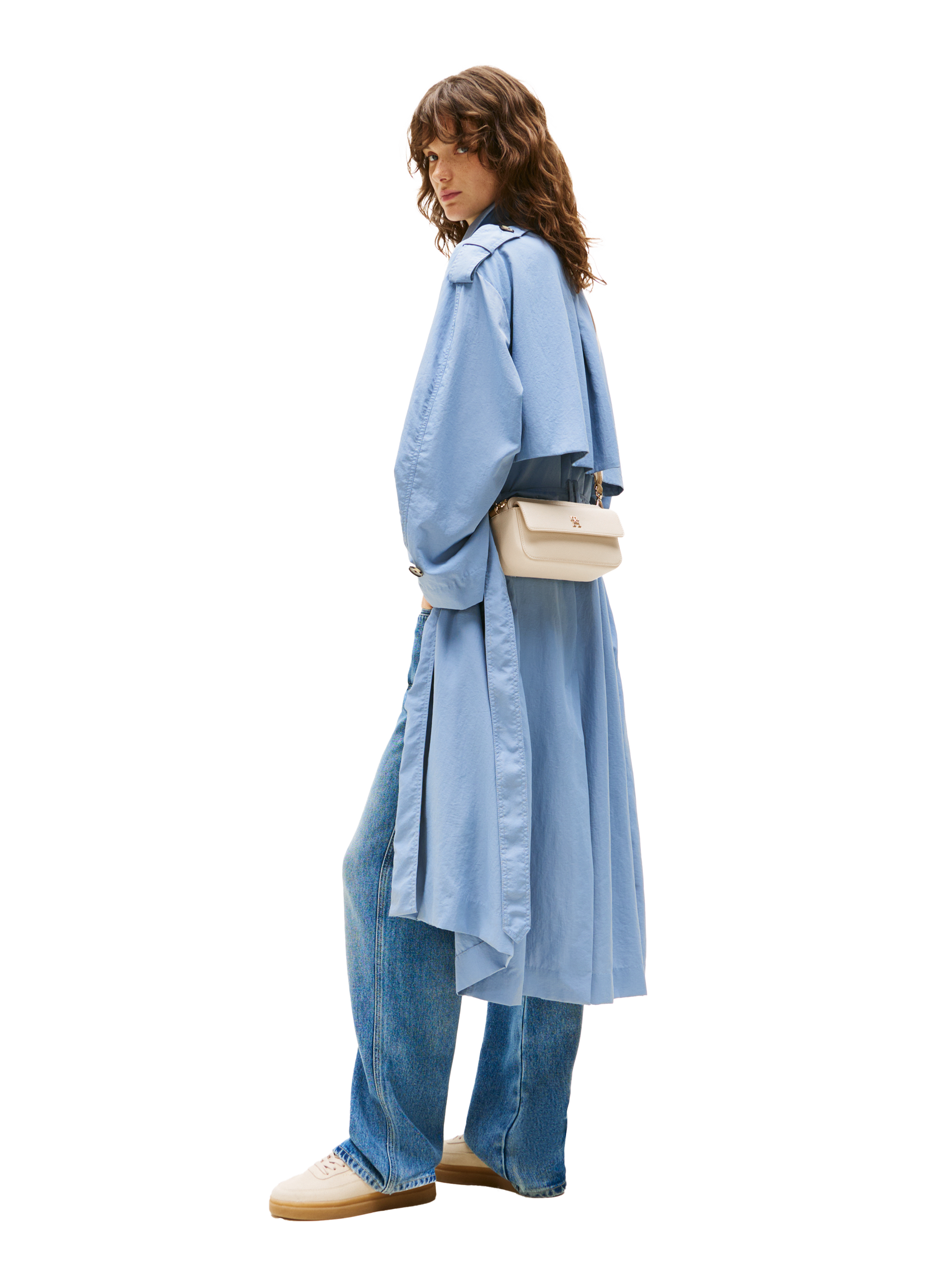 Sac à bandoulière camera TOMMY HILFIGER Beige