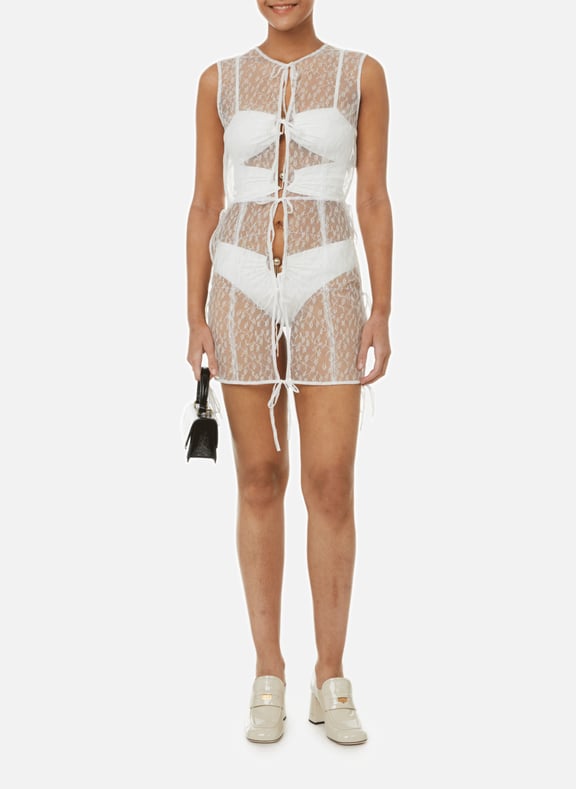La Robe Linon Blanc by JACQUEMUS JACQUEMUS La Robe Linon Blanc