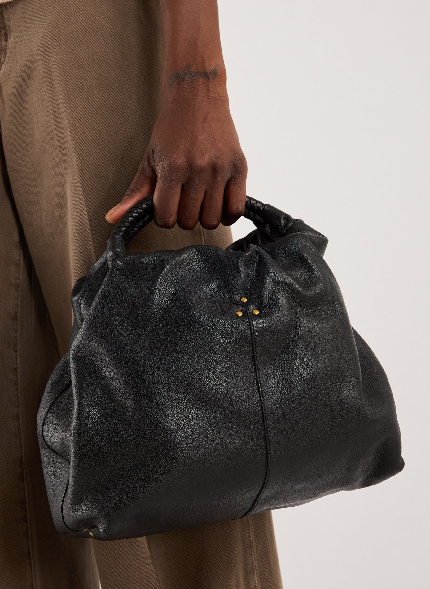 Sac à main Gordi M en cuir JÉRÔME DREYFUSS Noir