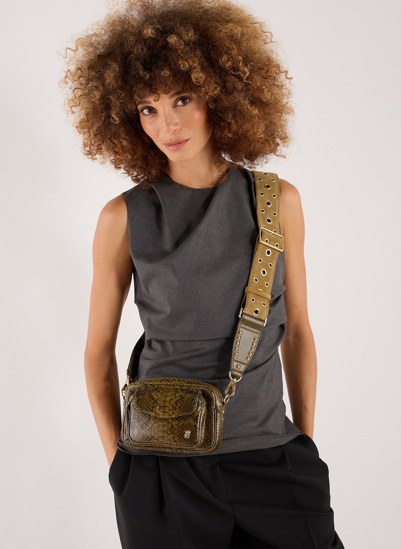 Sac à bandoulière Baby Charly CLARIS VIROT Jaune