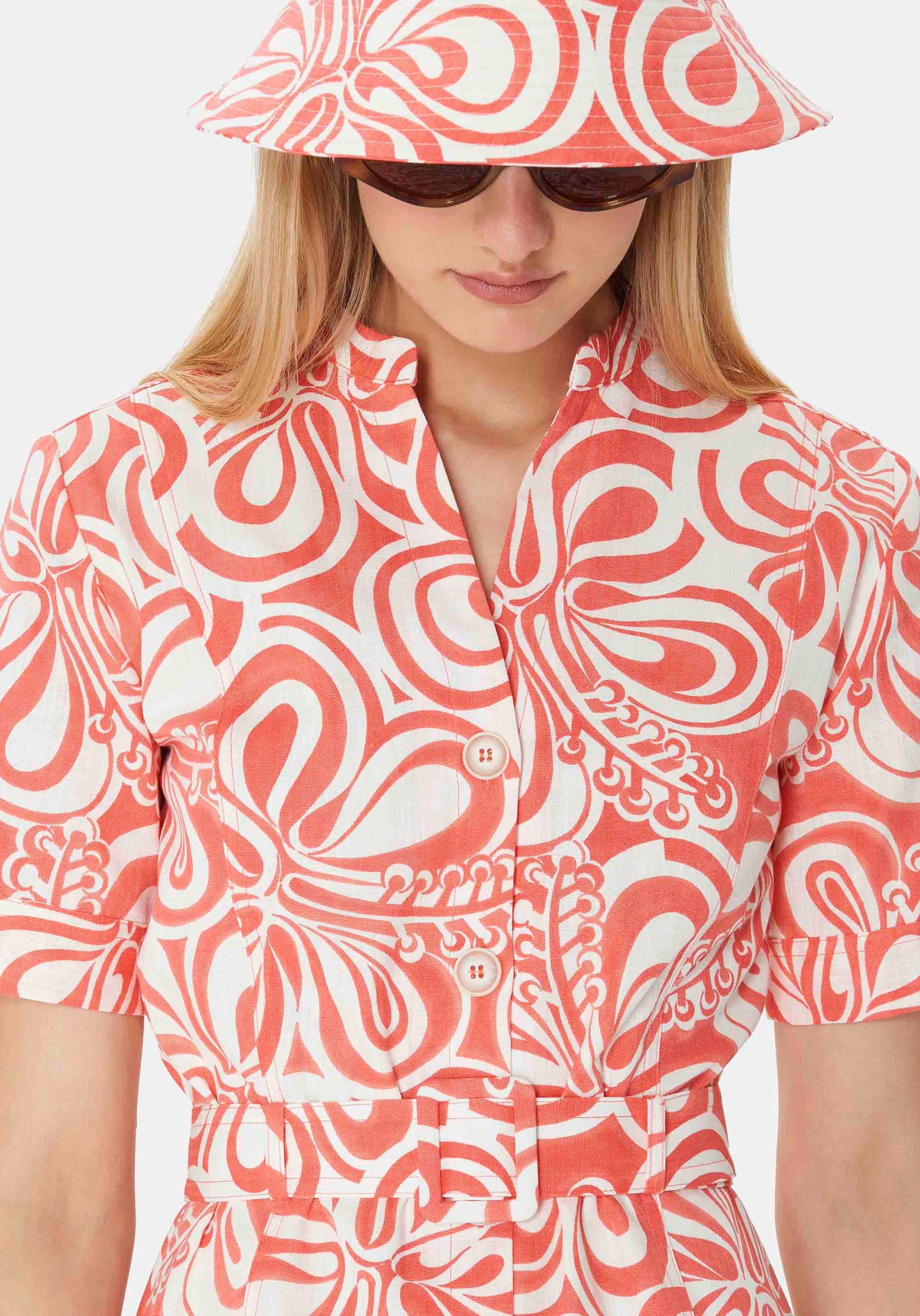 Robe rosemarine TARA JARMON Orange