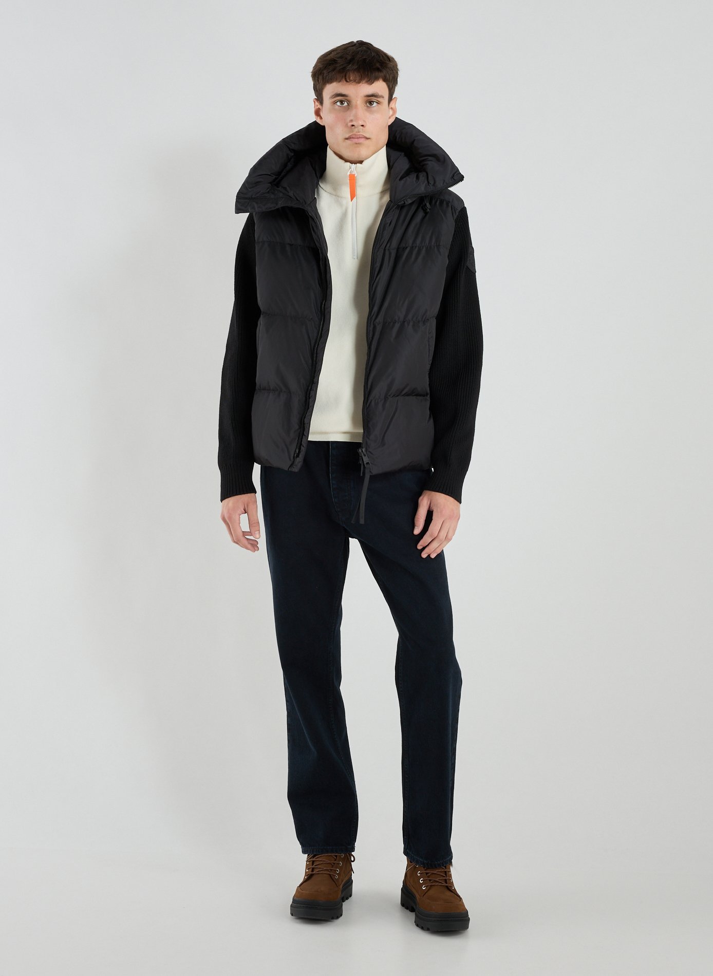 Sweat zippé à capuche CANADA GOOSE Noir